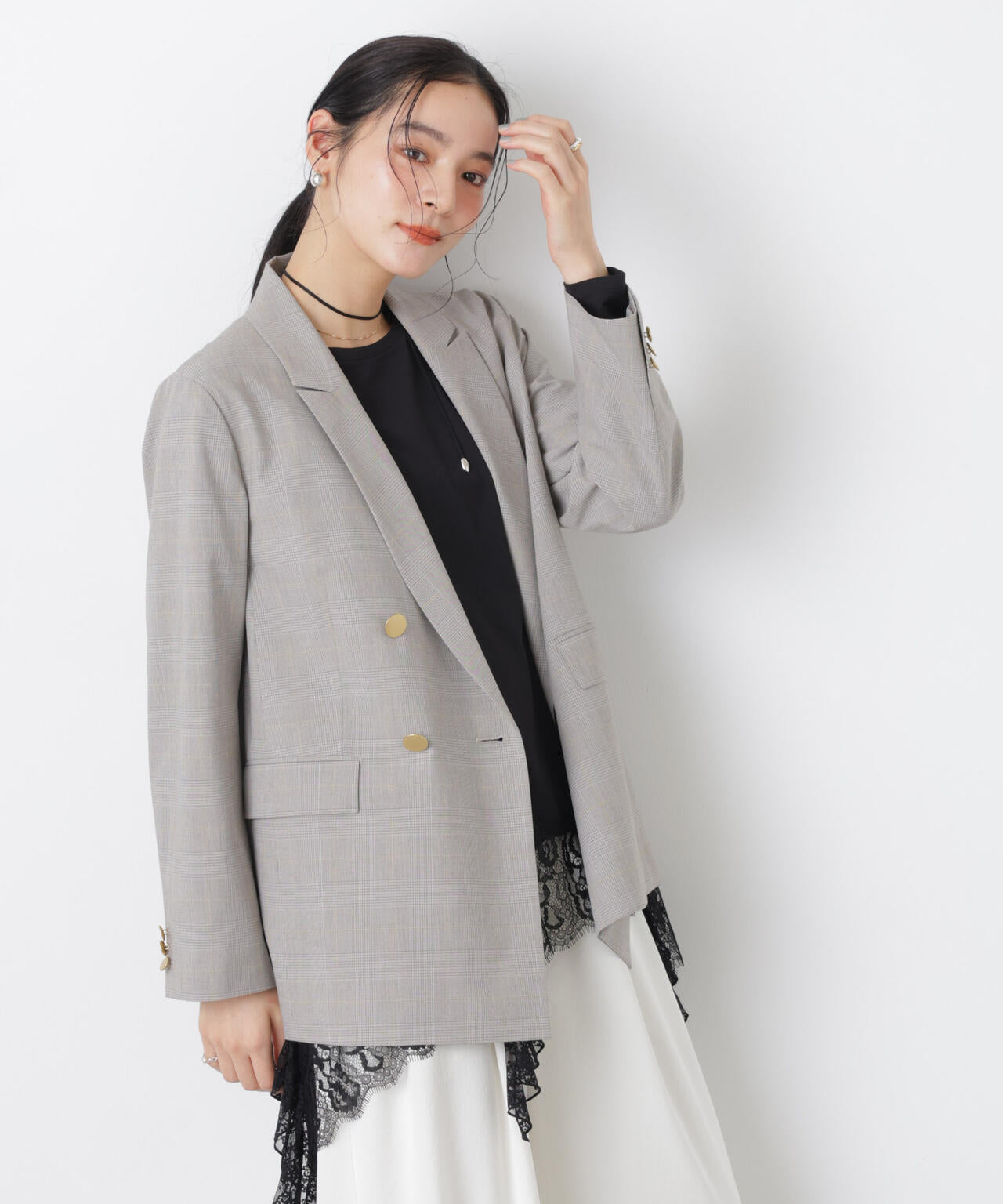 トロストレッチダブルジャケット(セットアップ可) 6696116302