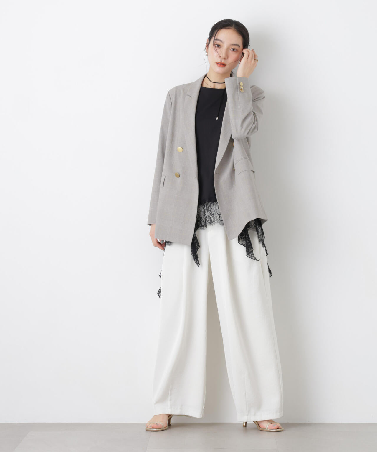 トロストレッチ ダブルジャケット ( セットアップ 可)