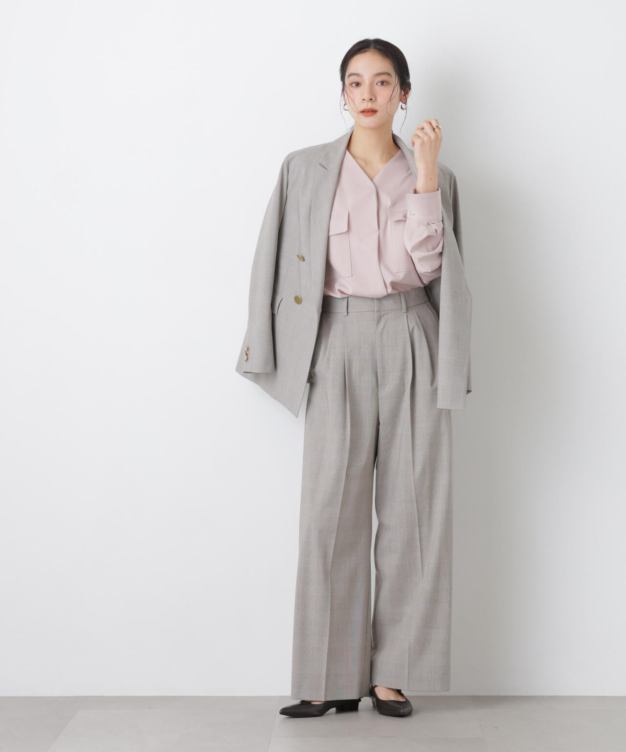 トロストレッチダブルジャケット(セットアップ可) 6696116302