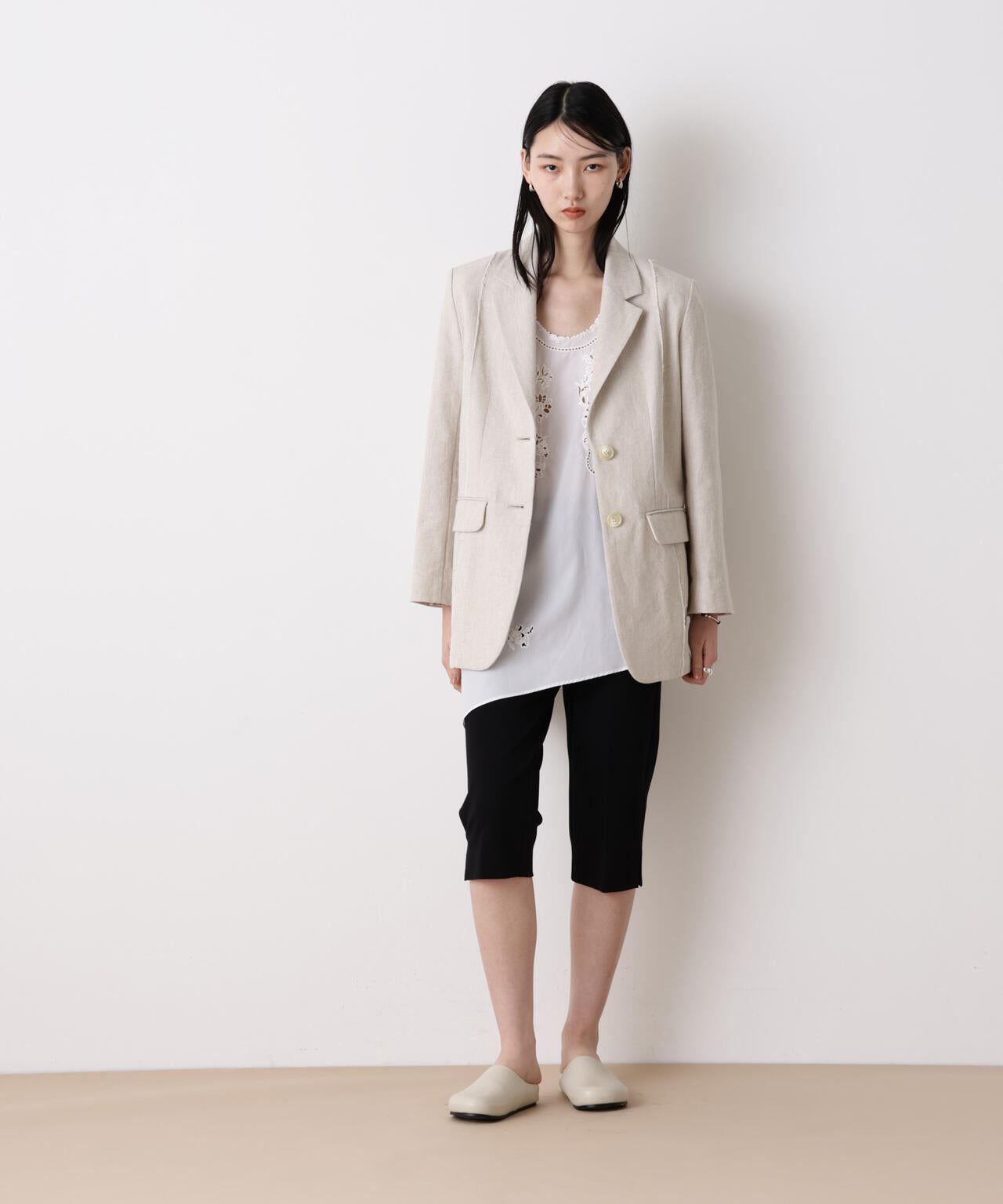 「STEVELOUR」リネンコットンジャケット 6696116312