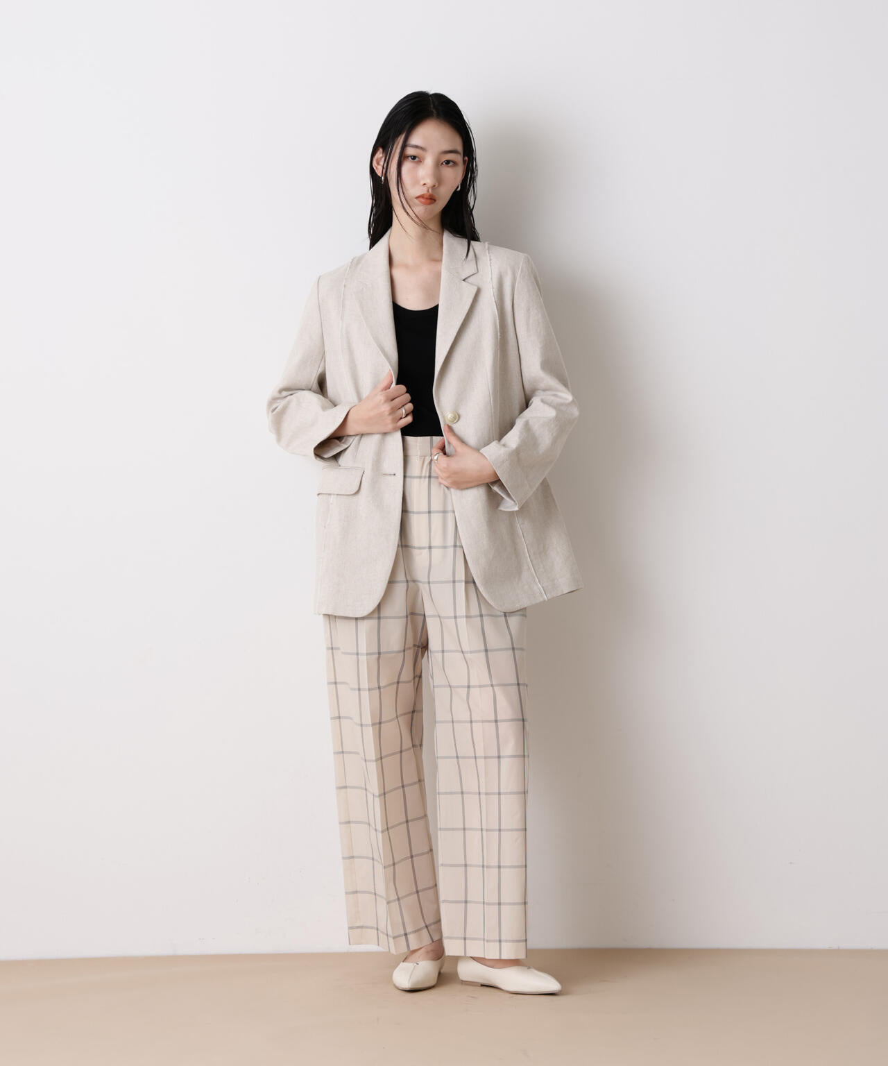 「STEVELOUR」リネンコットンジャケット 6696116312