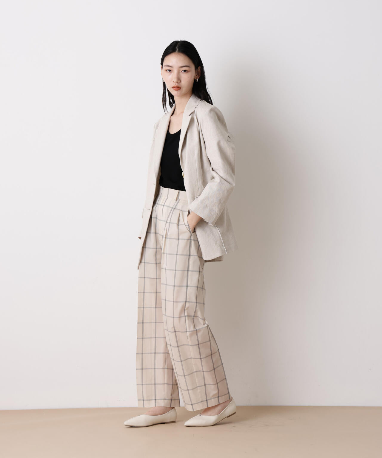 「STEVELOUR」リネンコットンジャケット 6696116312