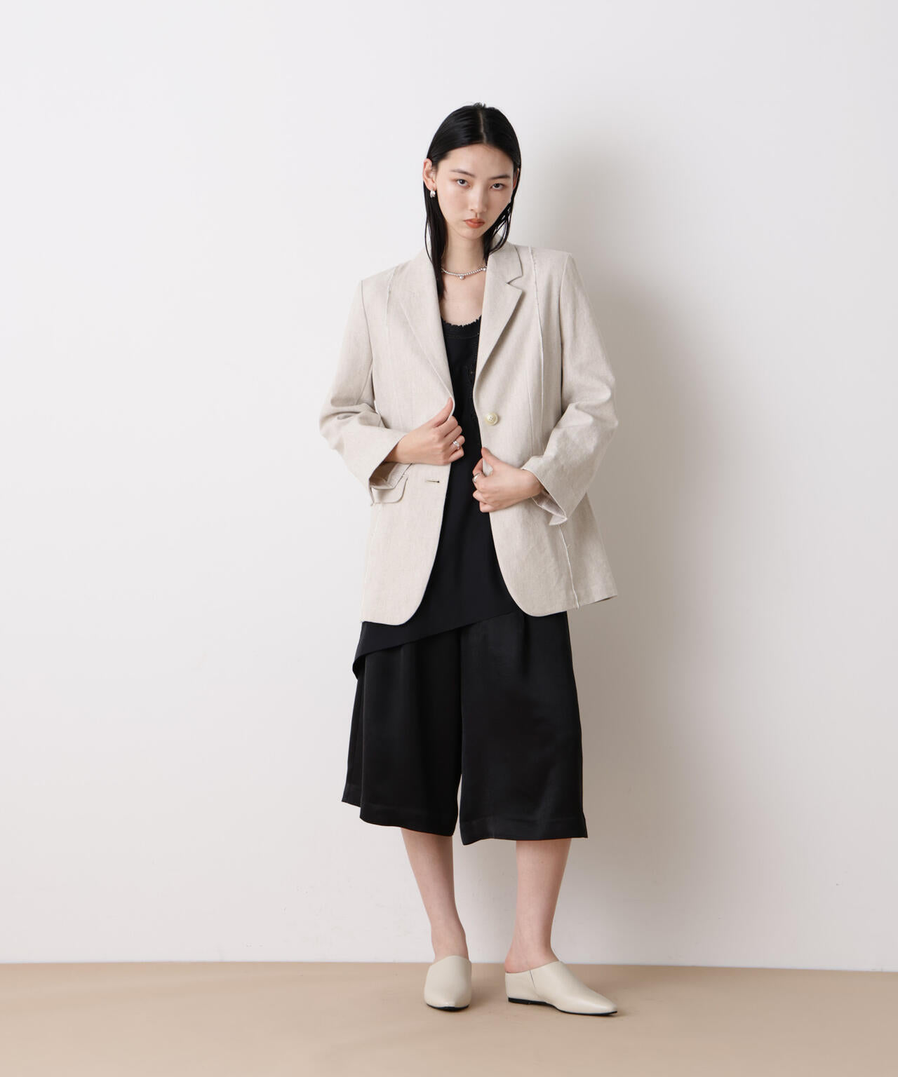 「STEVELOUR」リネンコットンジャケット 6696116312