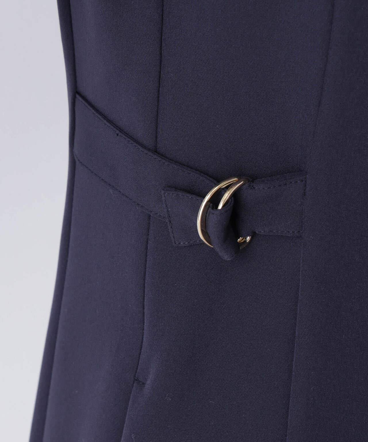 デイリーファンクション サイドベルトキーネックワンピース(セットアップ可) 6696119300