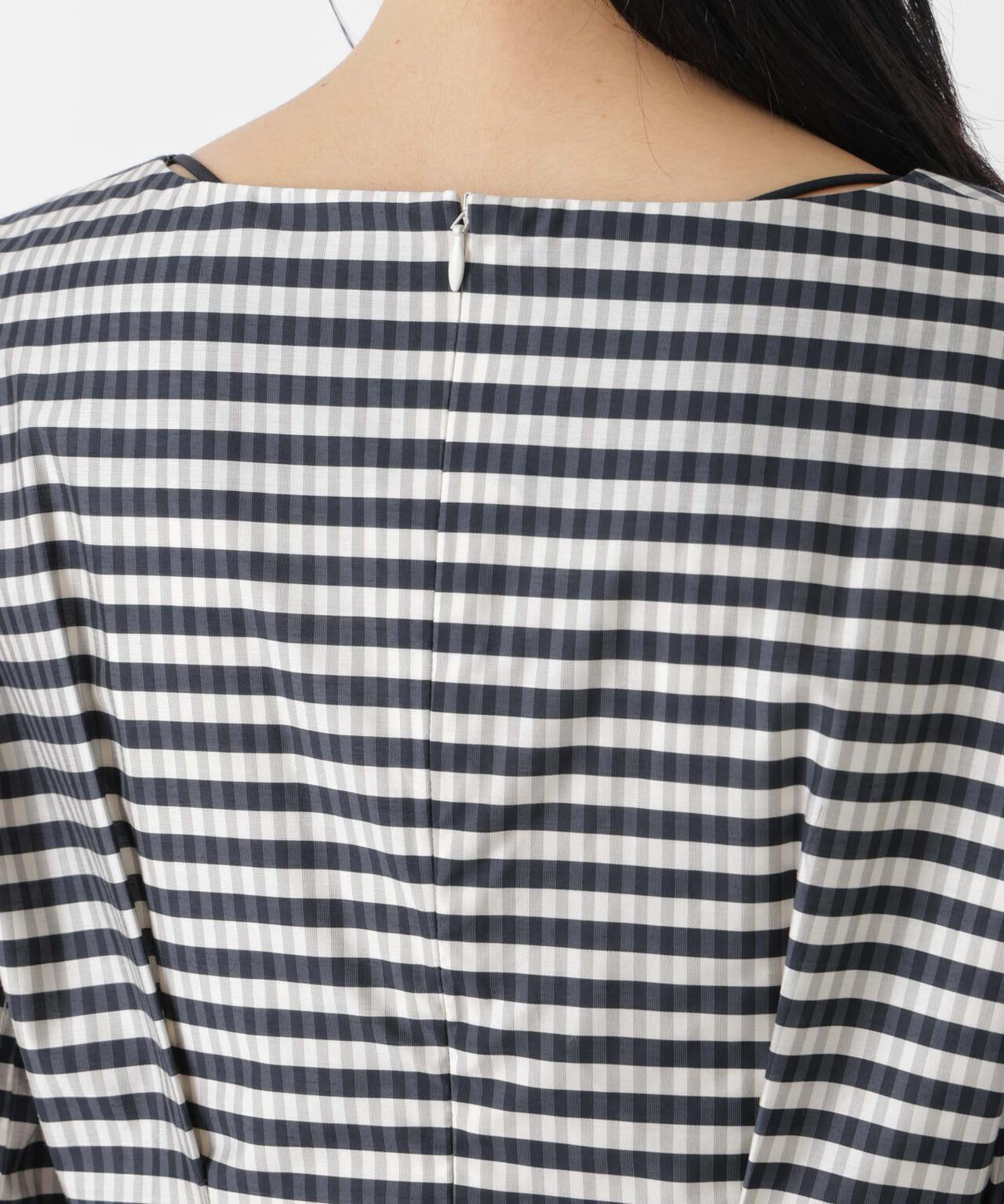 コンストラクテッドシェイプチェックワンピース 6696119306