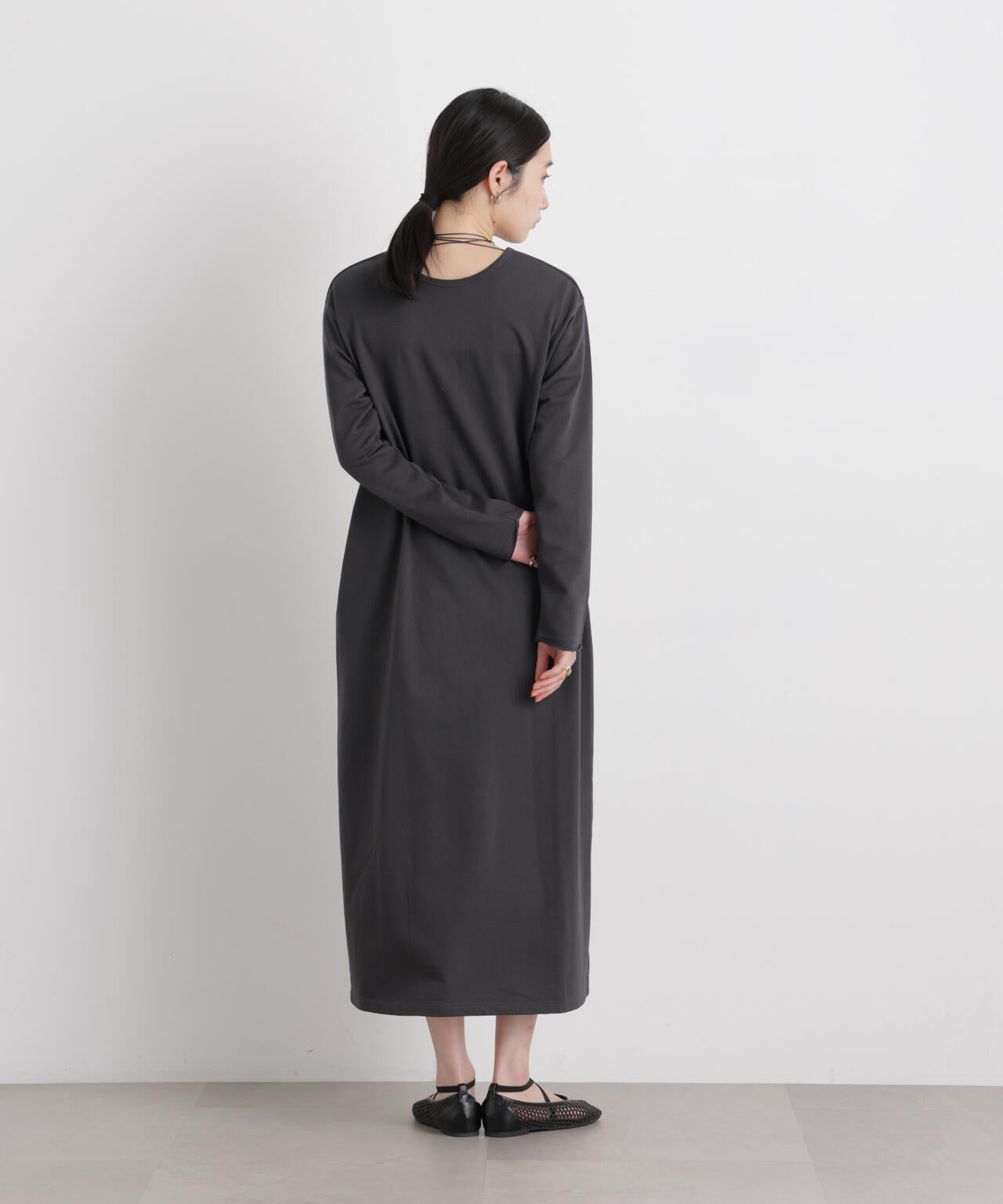 前後2wayチョーカー付きカットワンピース 6696119309