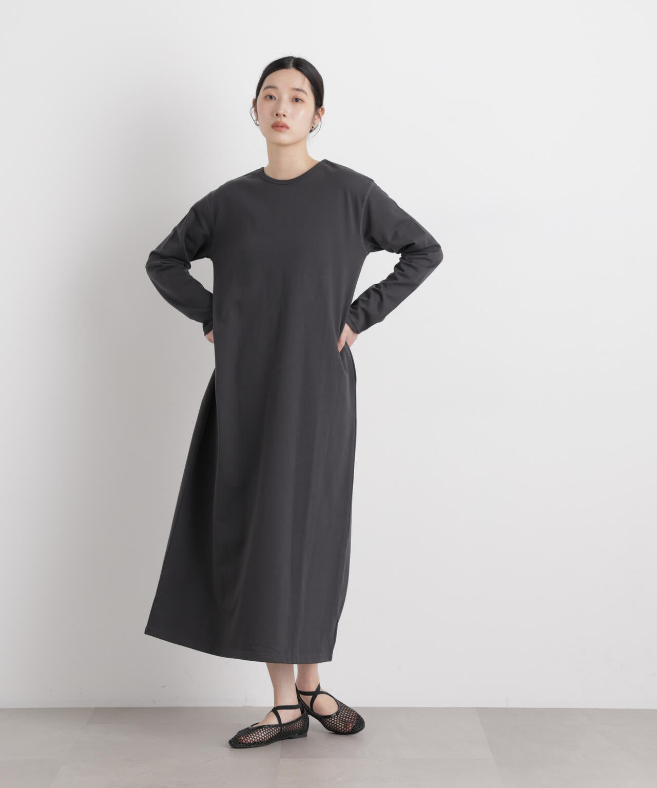 前後2wayチョーカー付きカットワンピース 6696119309