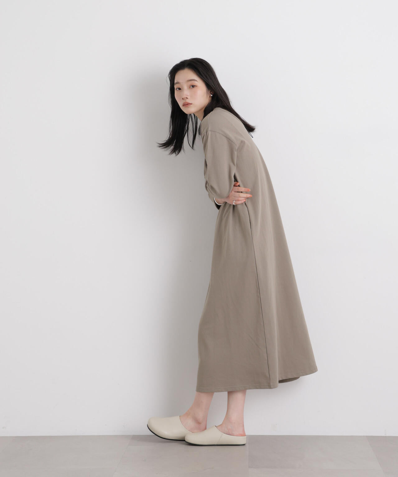 前後2wayチョーカー付きカットワンピース 6696119309