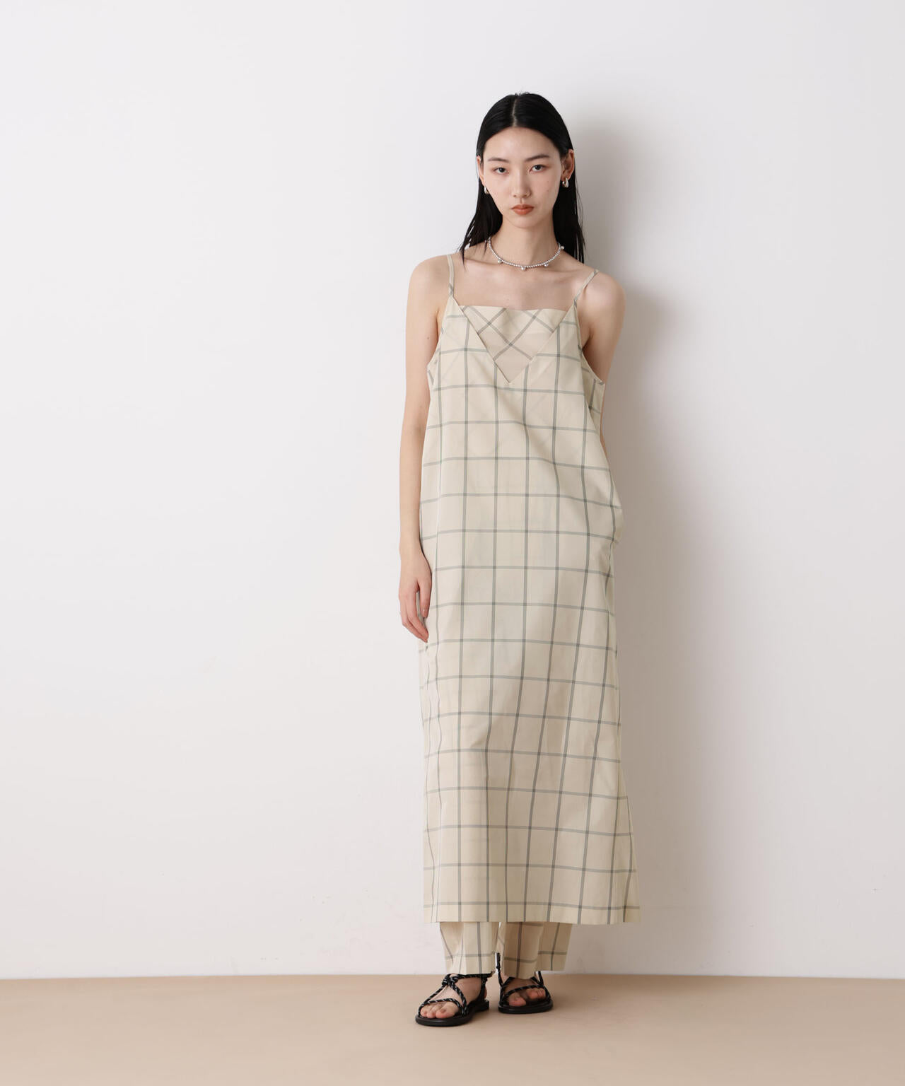 「STEVELOUR」バックオープンキャミワンピース(セットアップ可) 6696119312