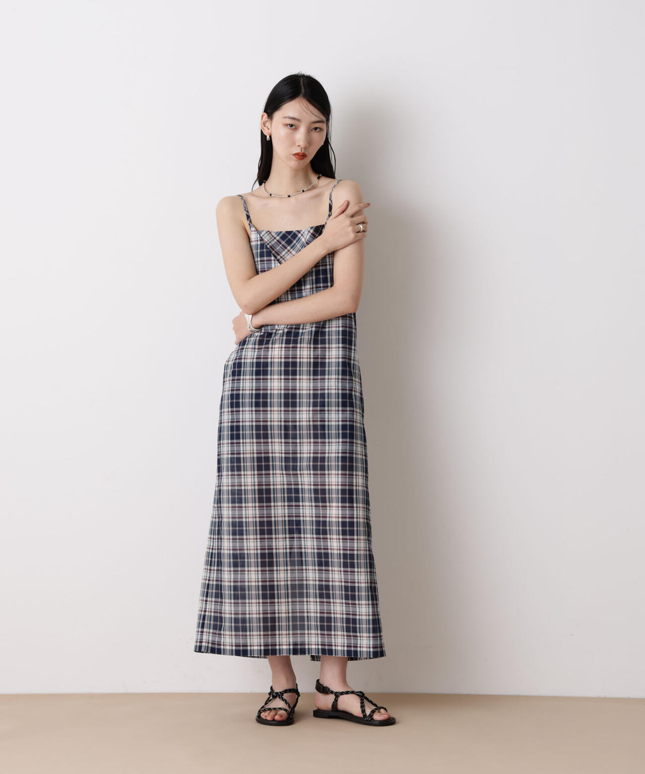 STEVELOUR」バックオープン キャミワンピース ( セットアップ 可)