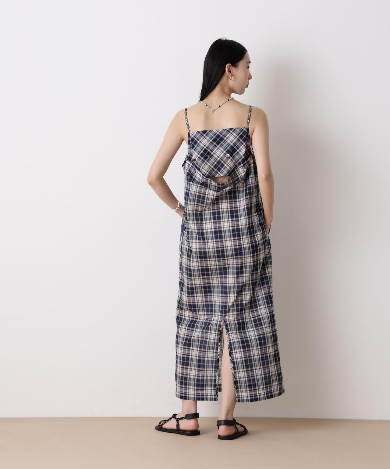 「STEVELOUR」バックオープンキャミワンピース(セットアップ可) 6696119312