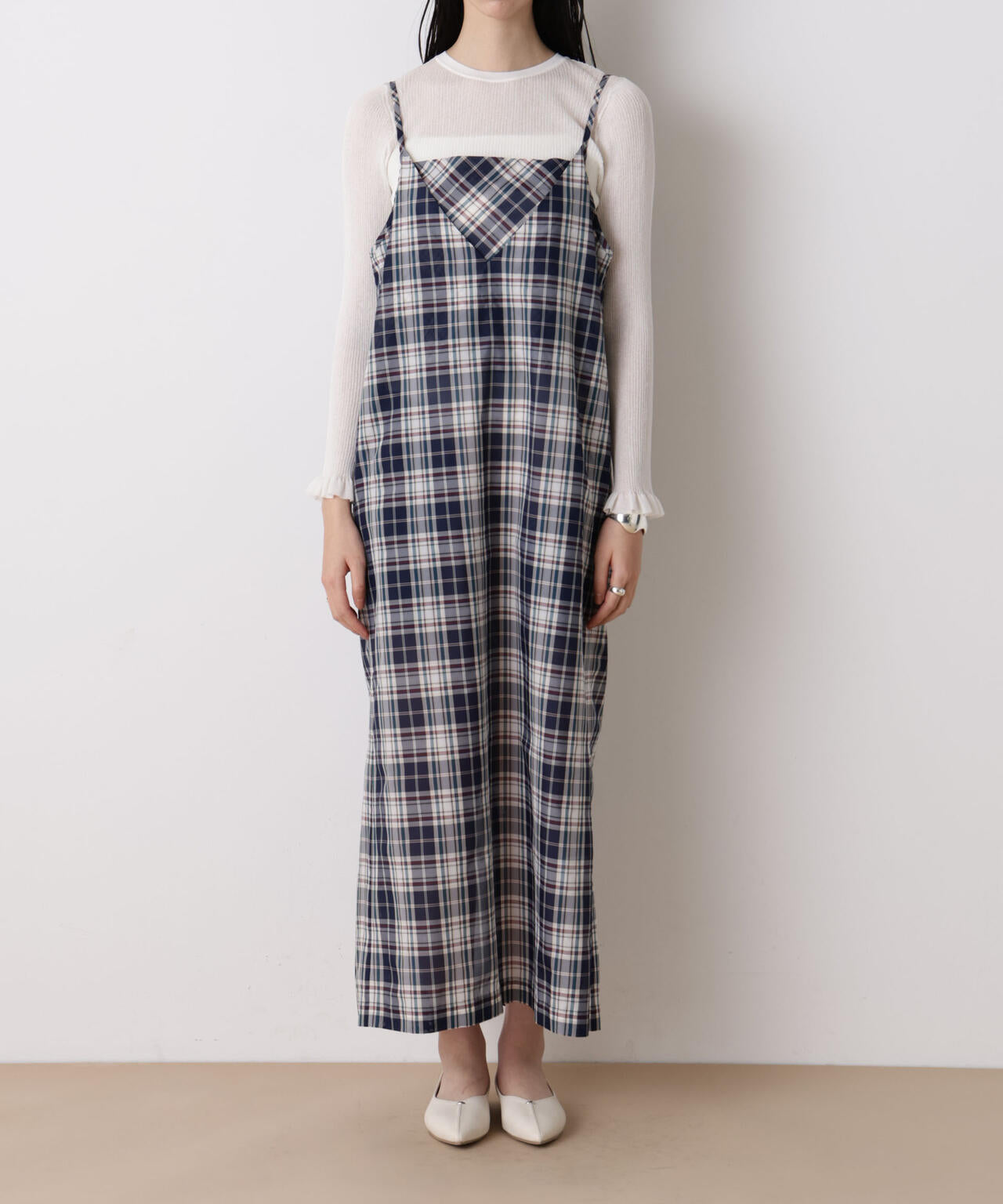 「STEVELOUR」バックオープンキャミワンピース(セットアップ可) 6696119312