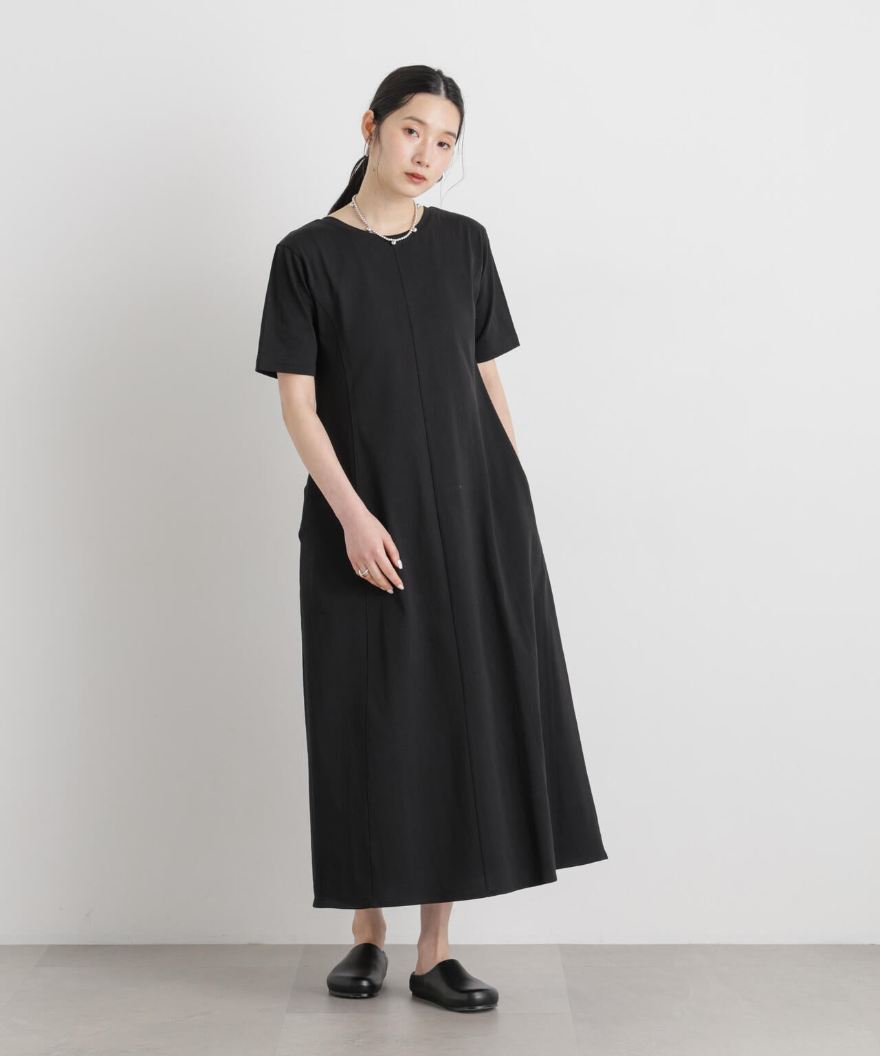 バッククロス フレア ワンピース