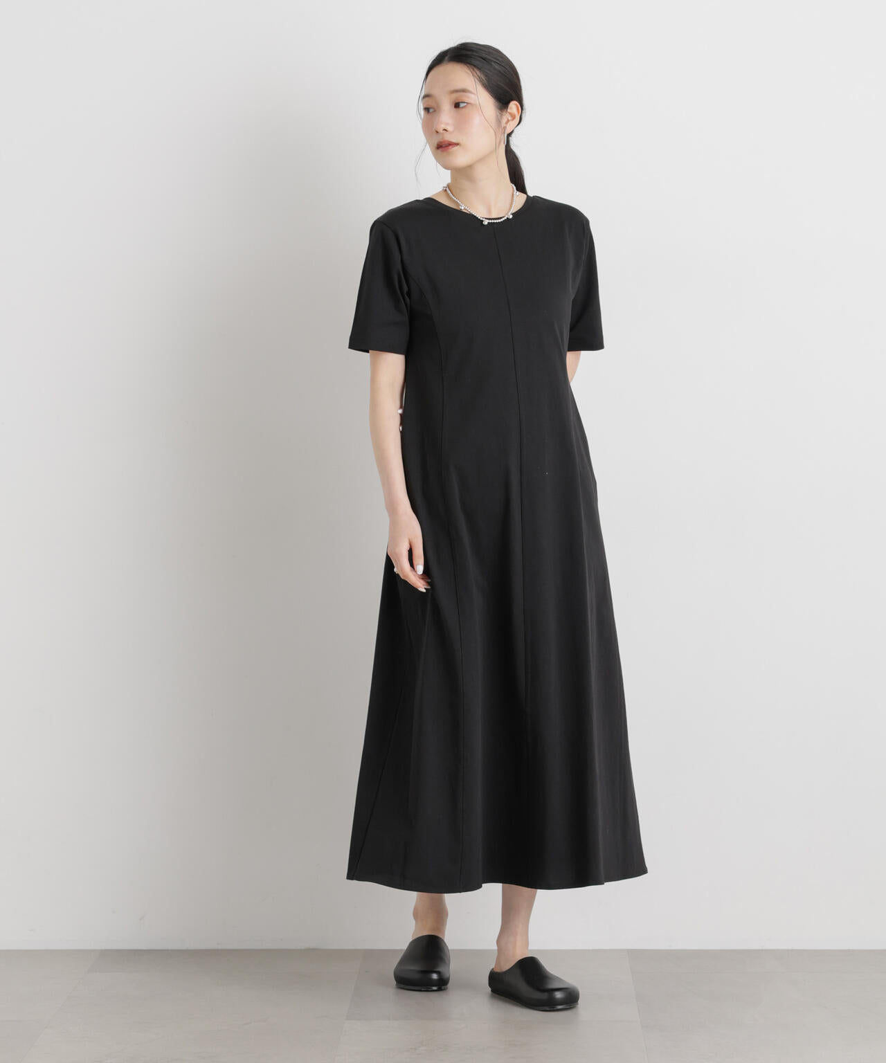 バッククロス フレア ワンピース