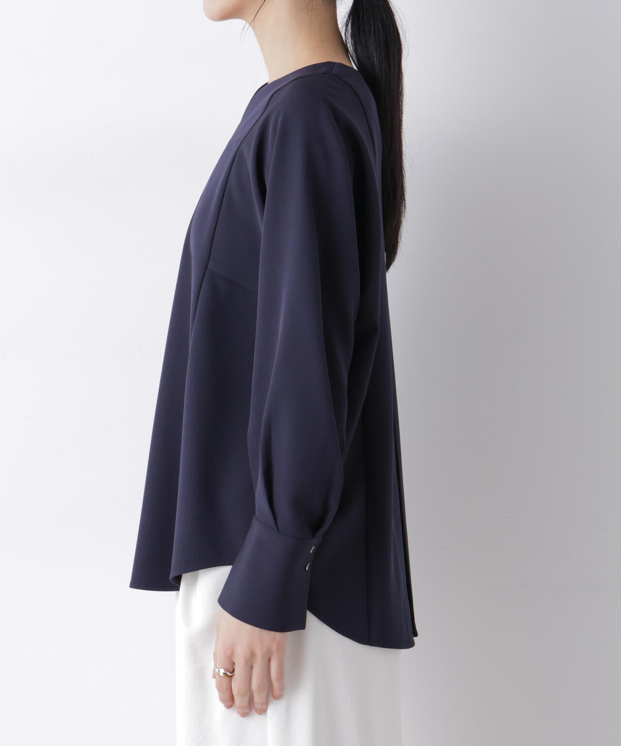 デイリーファンクション Vネックブラウス(セットアップ可) 6696120300