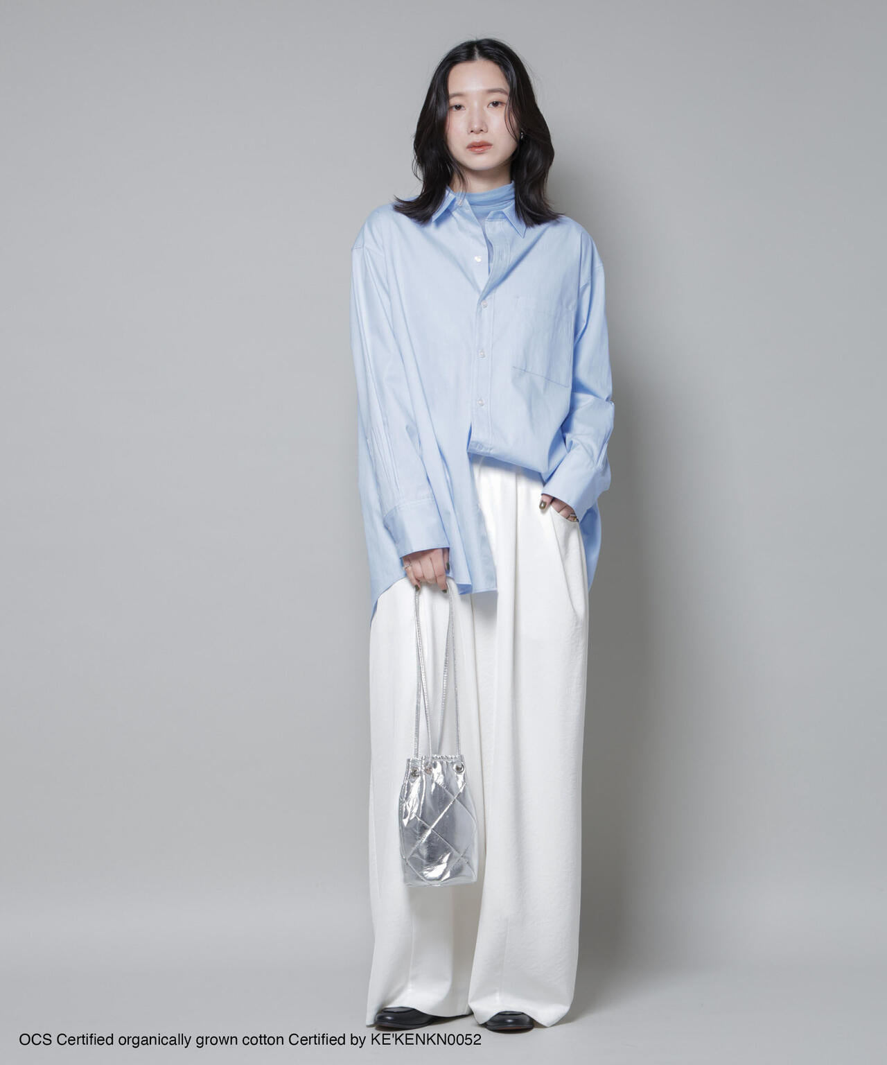 ナノユニバース（NANO universe）/オーガニックコットンオックスフォードシャツ ( OCS ) オーガニックコットン オックスフォード シャツ ( OCS )