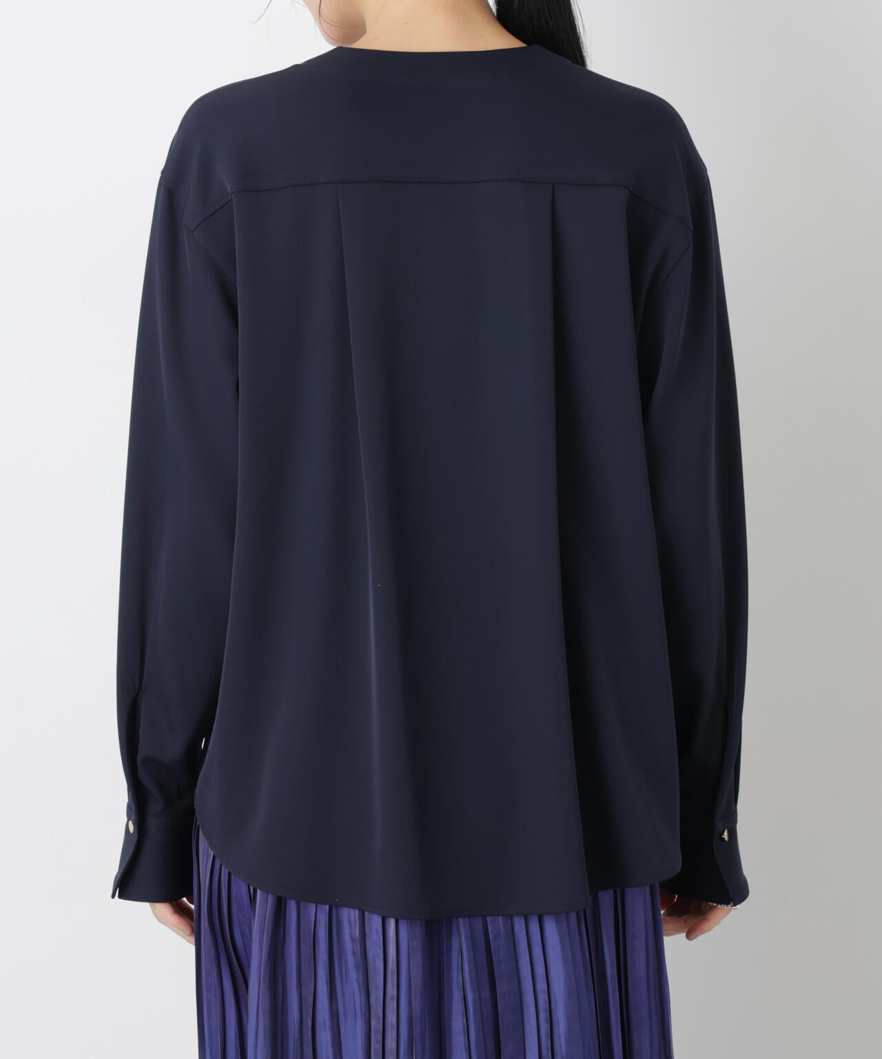 スキッパーポケットブラウス 6696120308