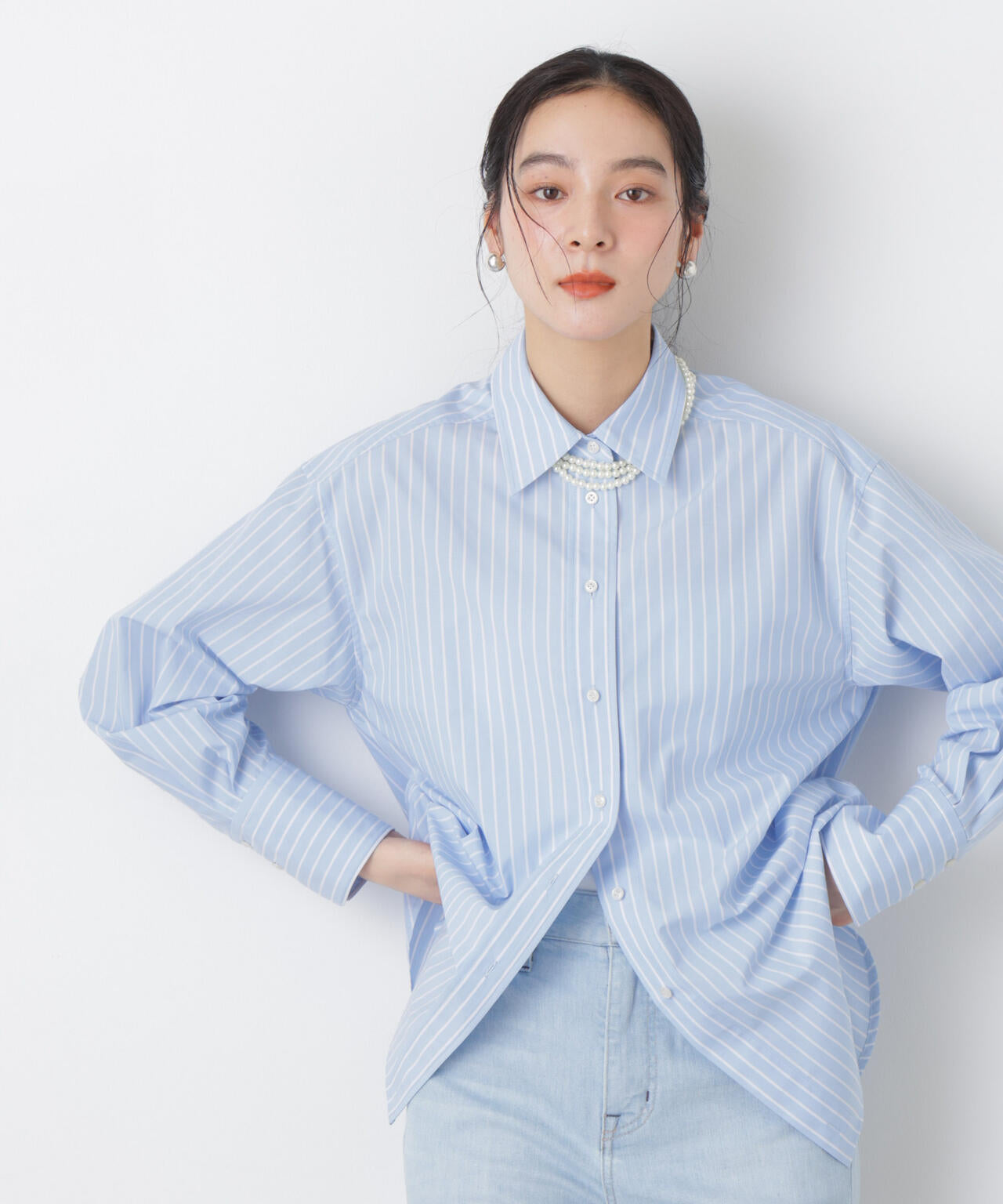 2wayオーバーシャツ