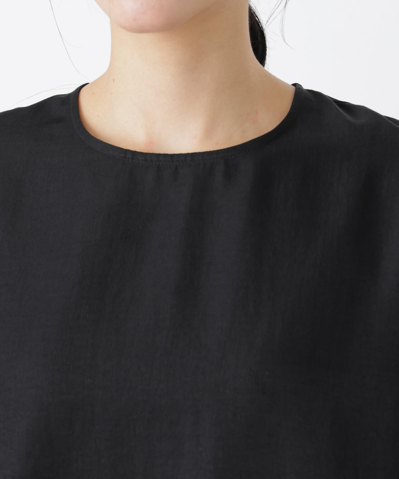 クルーネックイージーブラウス 6696120313