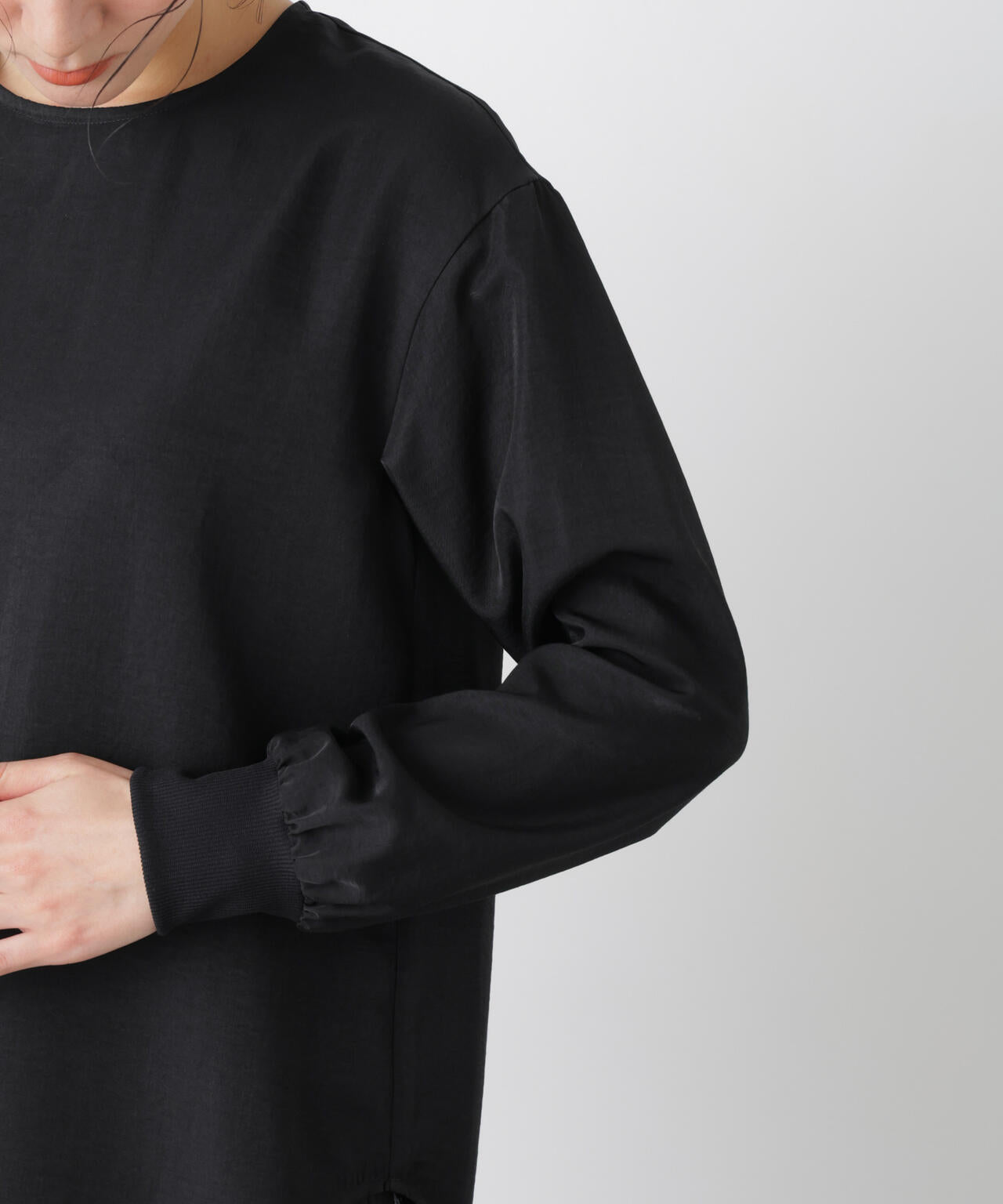 クルーネックイージーブラウス 6696120313