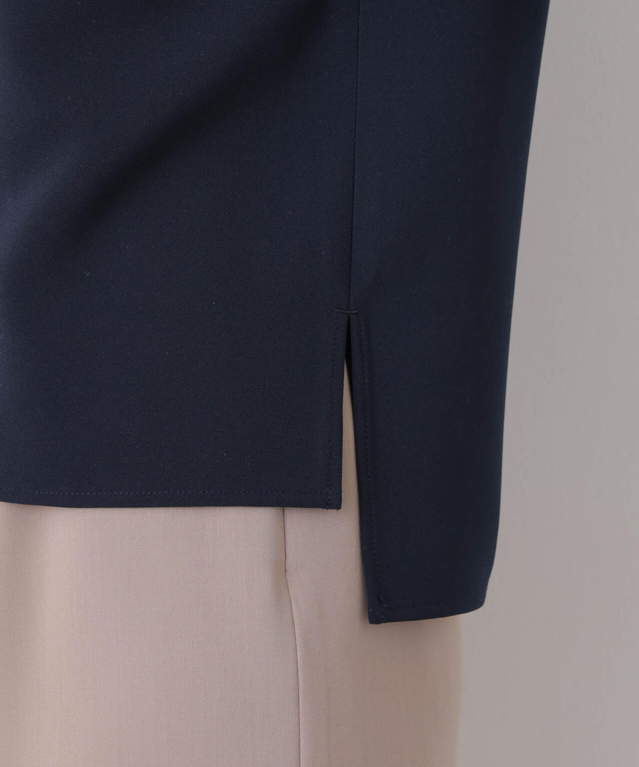 DressT/クルーネックハーフスリーブブラウス 6696121302
