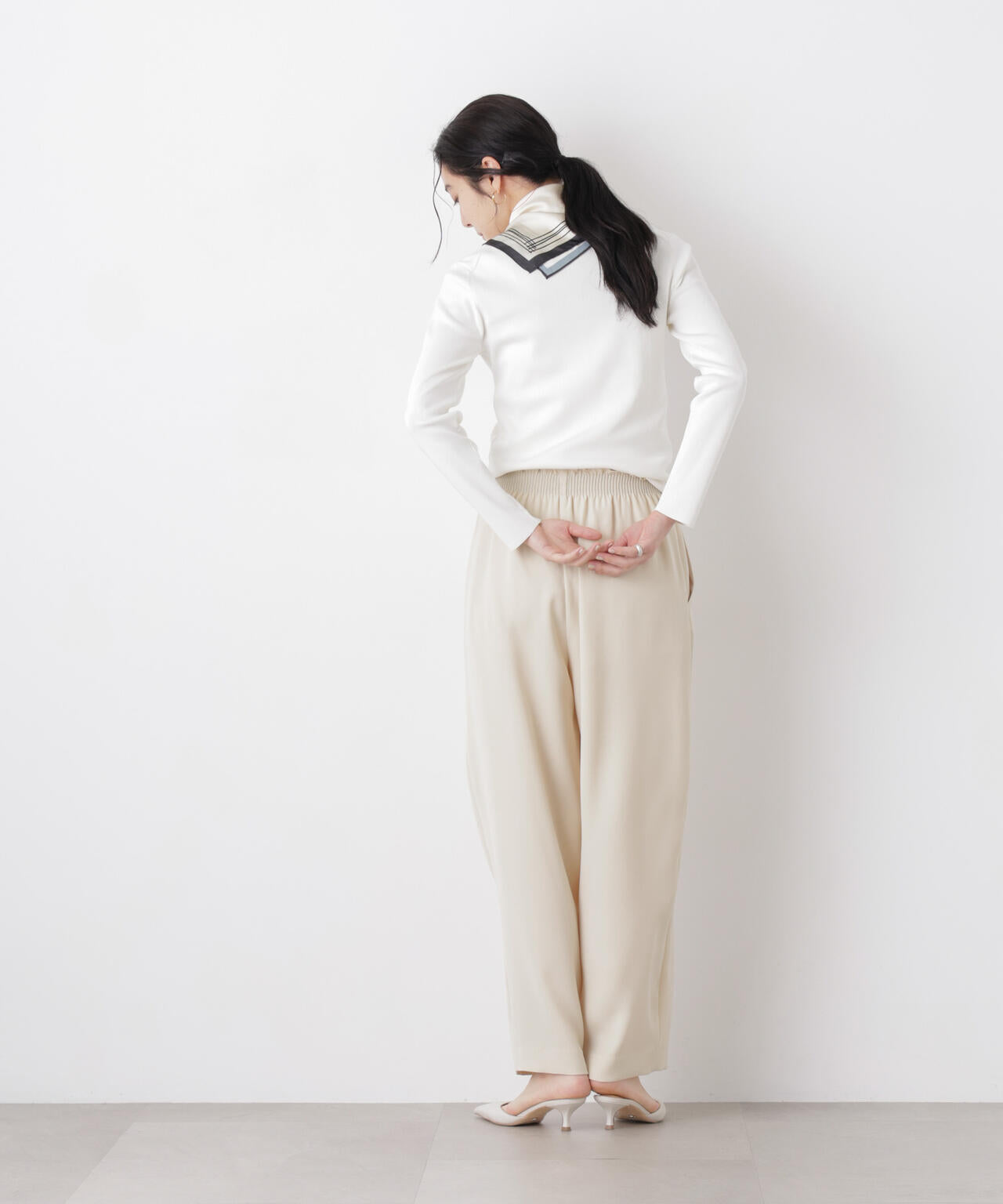 7function Uネック総針ニット 6696122305