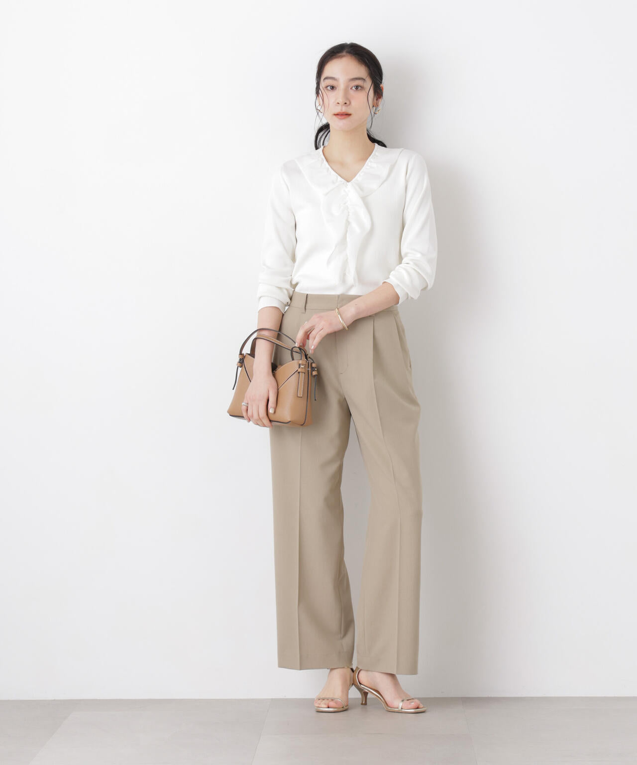 7function フロントフリル総針ニット 6696122306