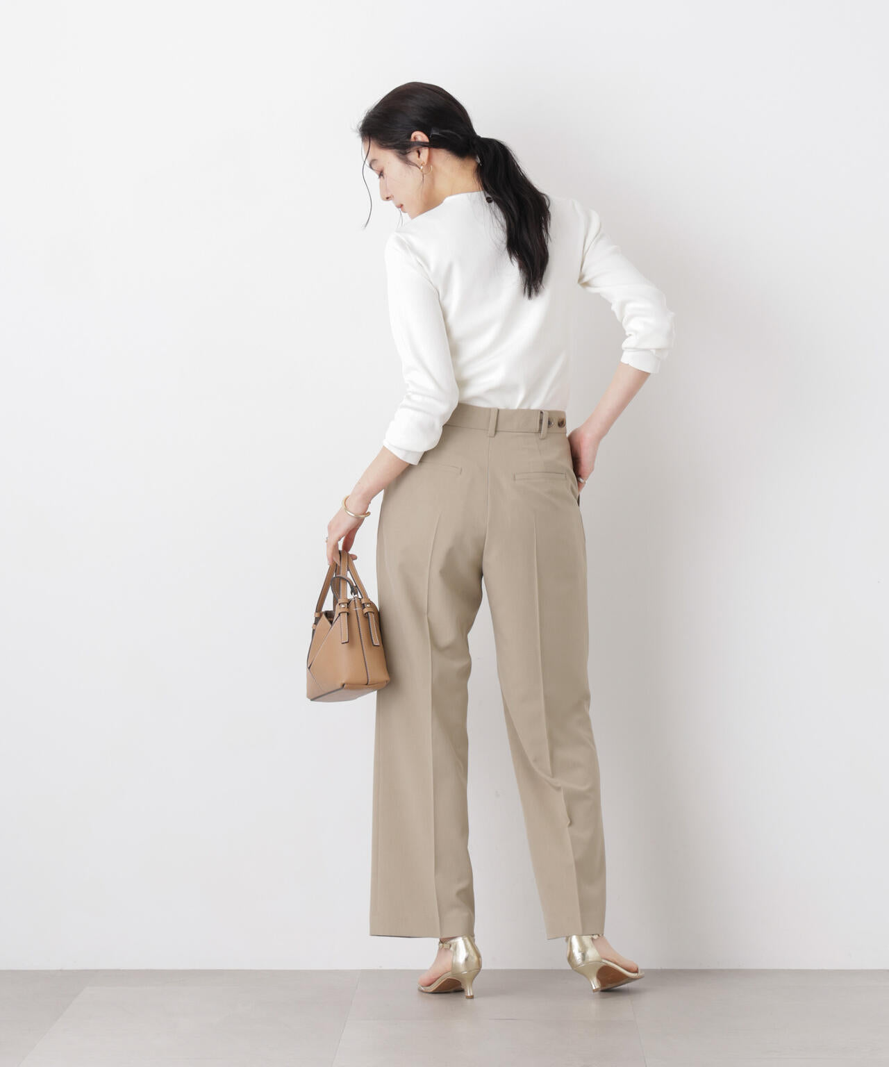 7function フロントフリル総針ニット 6696122306