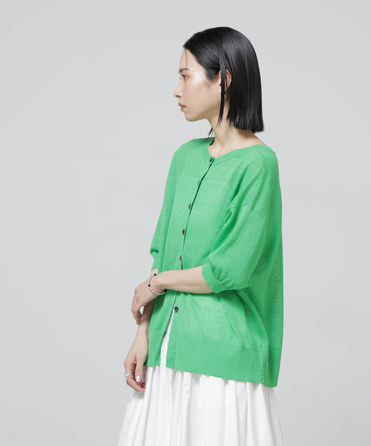 European Flax 2wayオーバーニットトップス 6696122319