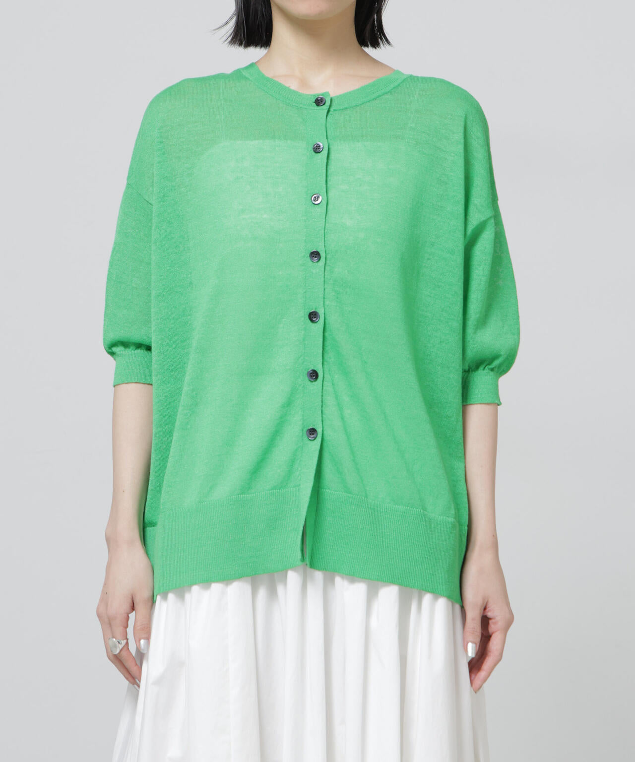 European Flax 2wayオーバーニットトップス 6696122319