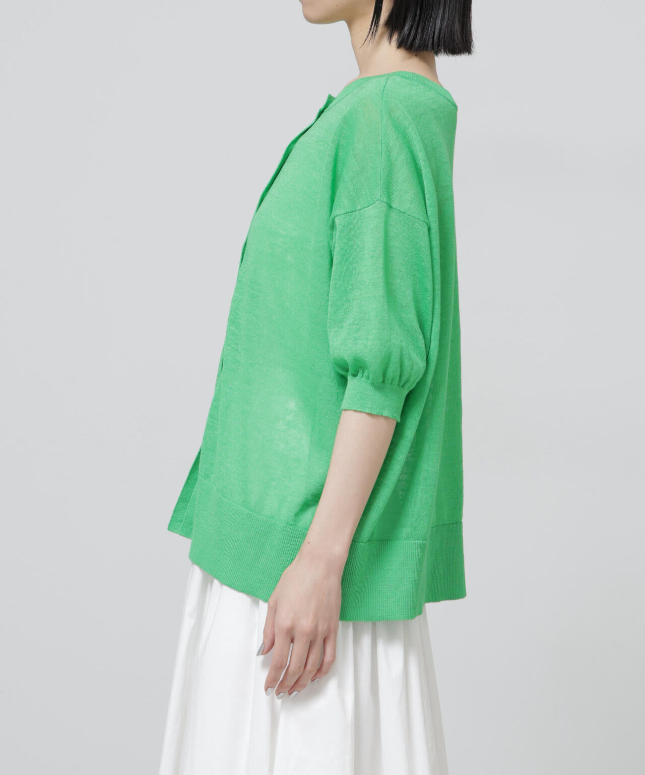 European Flax 2wayオーバーニットトップス 6696122319