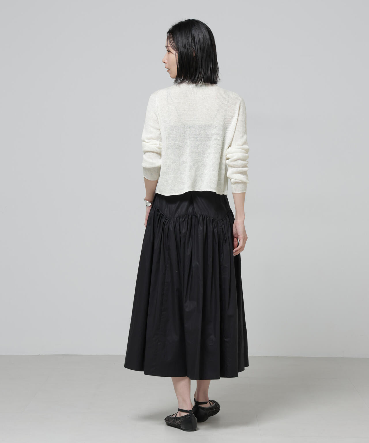 European Flax リブカーディガン 6696122320