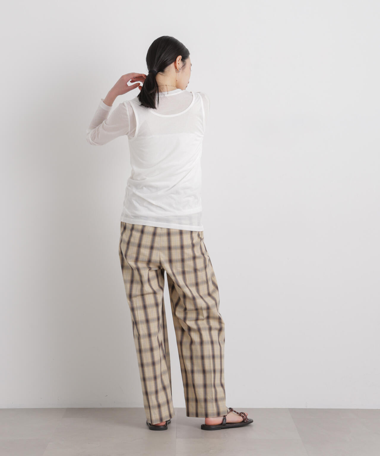 シアータンク＋ロンTレイヤードセット 6696123306