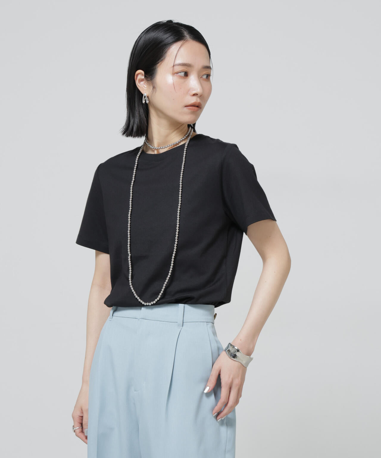 Anti Soaked(R) 汗染み防止クルーネックTシャツ 6696124300