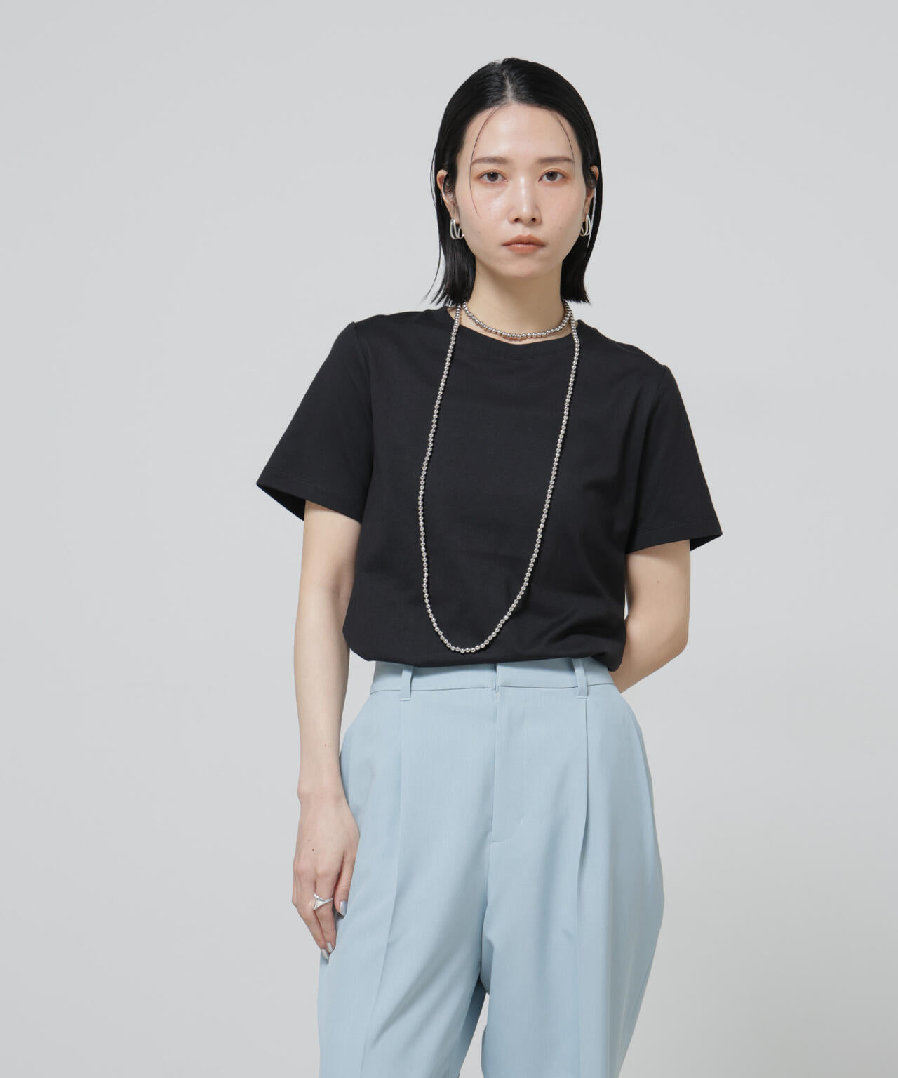 Anti Soaked(R) 汗染み防止 クルーネック Tシャツ