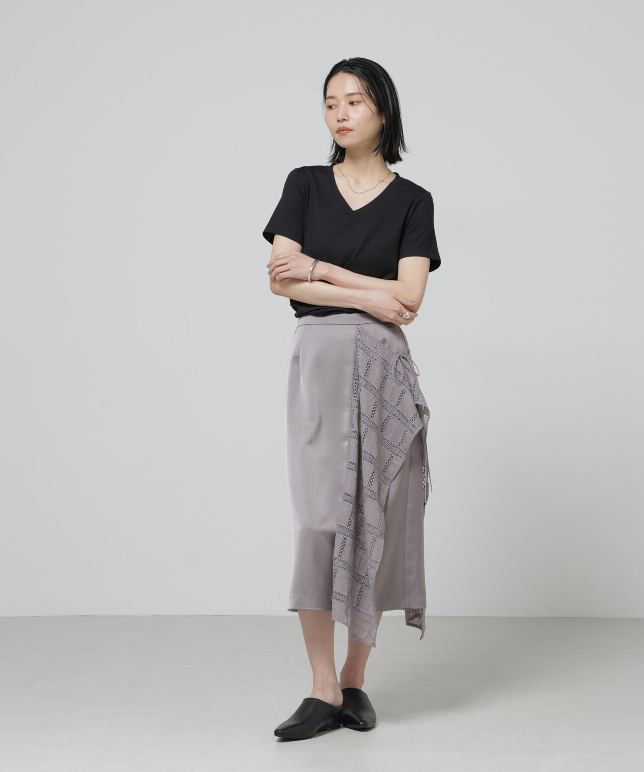 Anti Soaked(R) 汗染み防止VネックTシャツ 6696124301