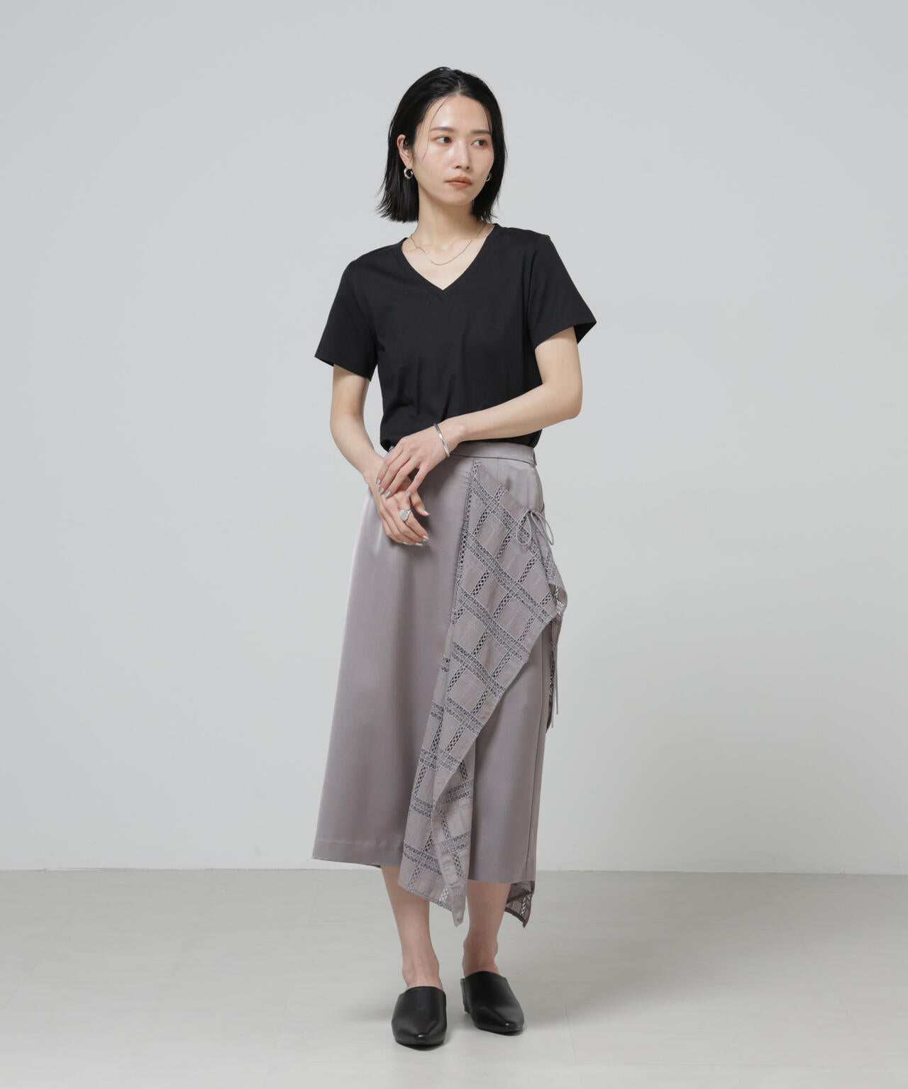 Anti Soaked(R) 汗染み防止VネックTシャツ 6696124301