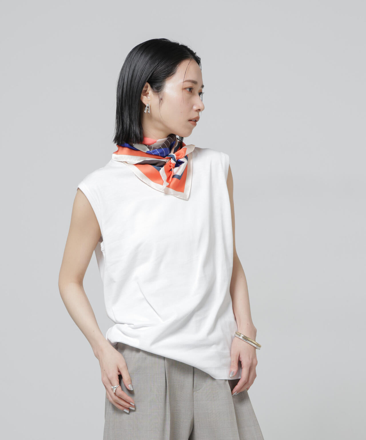 Anti Soaked(R) 汗染み防止 ノースリーブ Tシャツ
