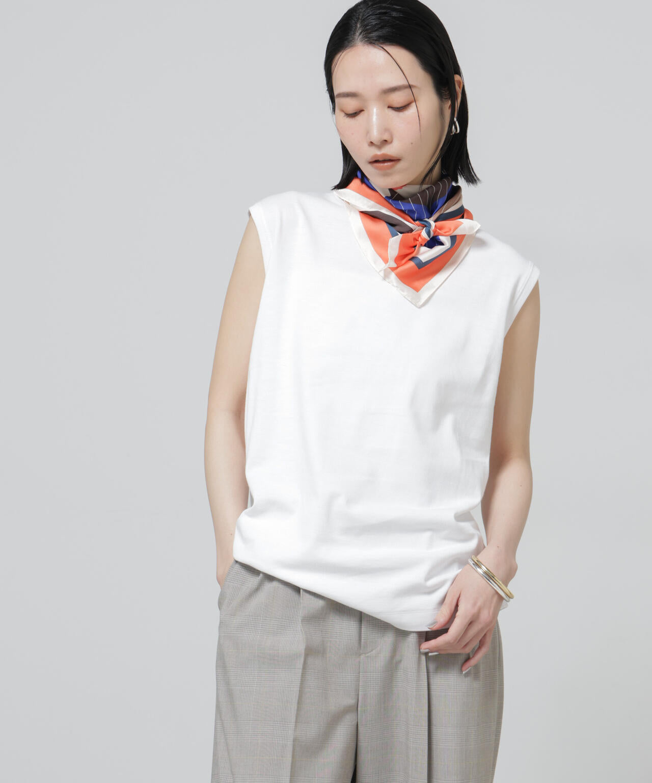 Anti Soaked(R) 汗染み防止ノースリーブTシャツ 6696124302