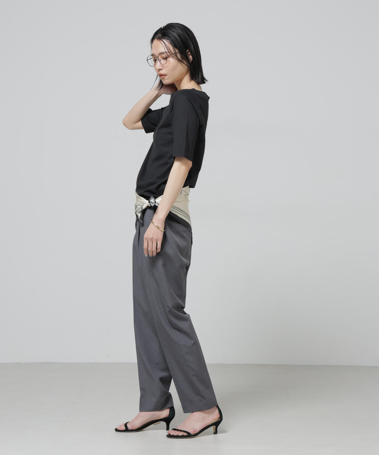 Anti Soaked(R) 汗染み防止ボートネックTシャツ 6696124303