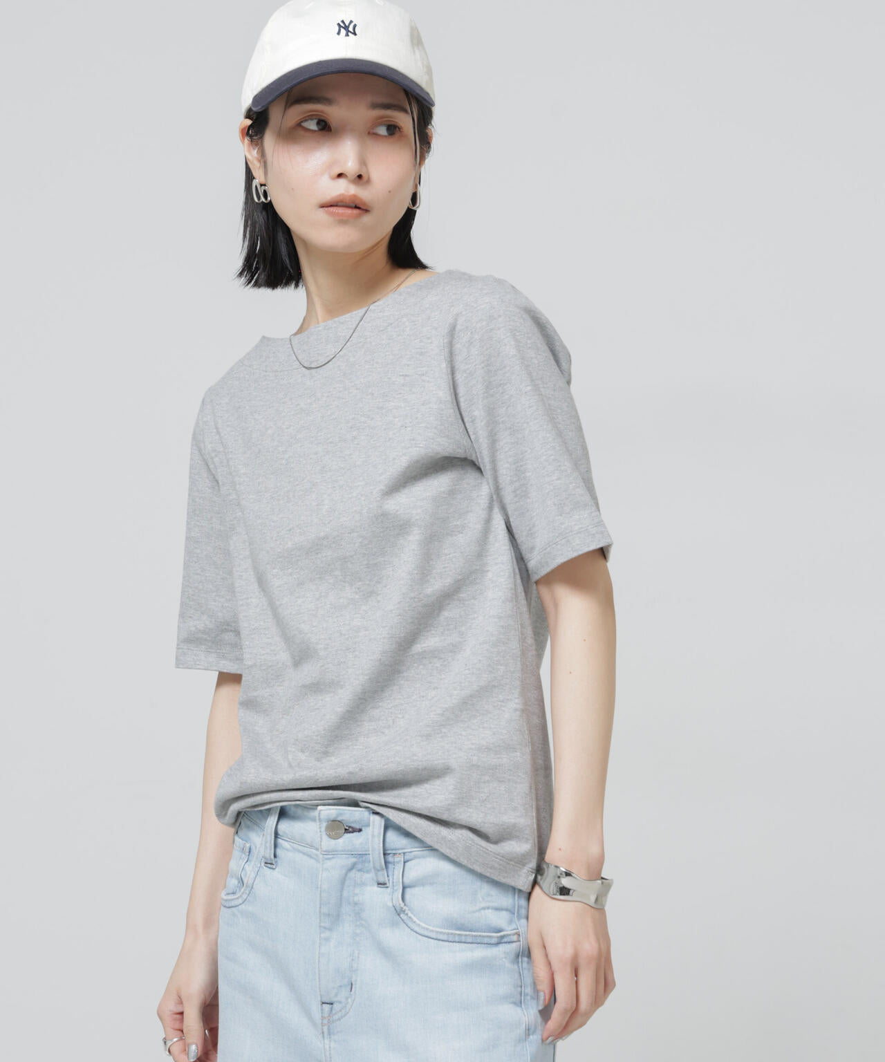 Anti Soaked(R) 汗染み防止ボートネックTシャツ 6696124303