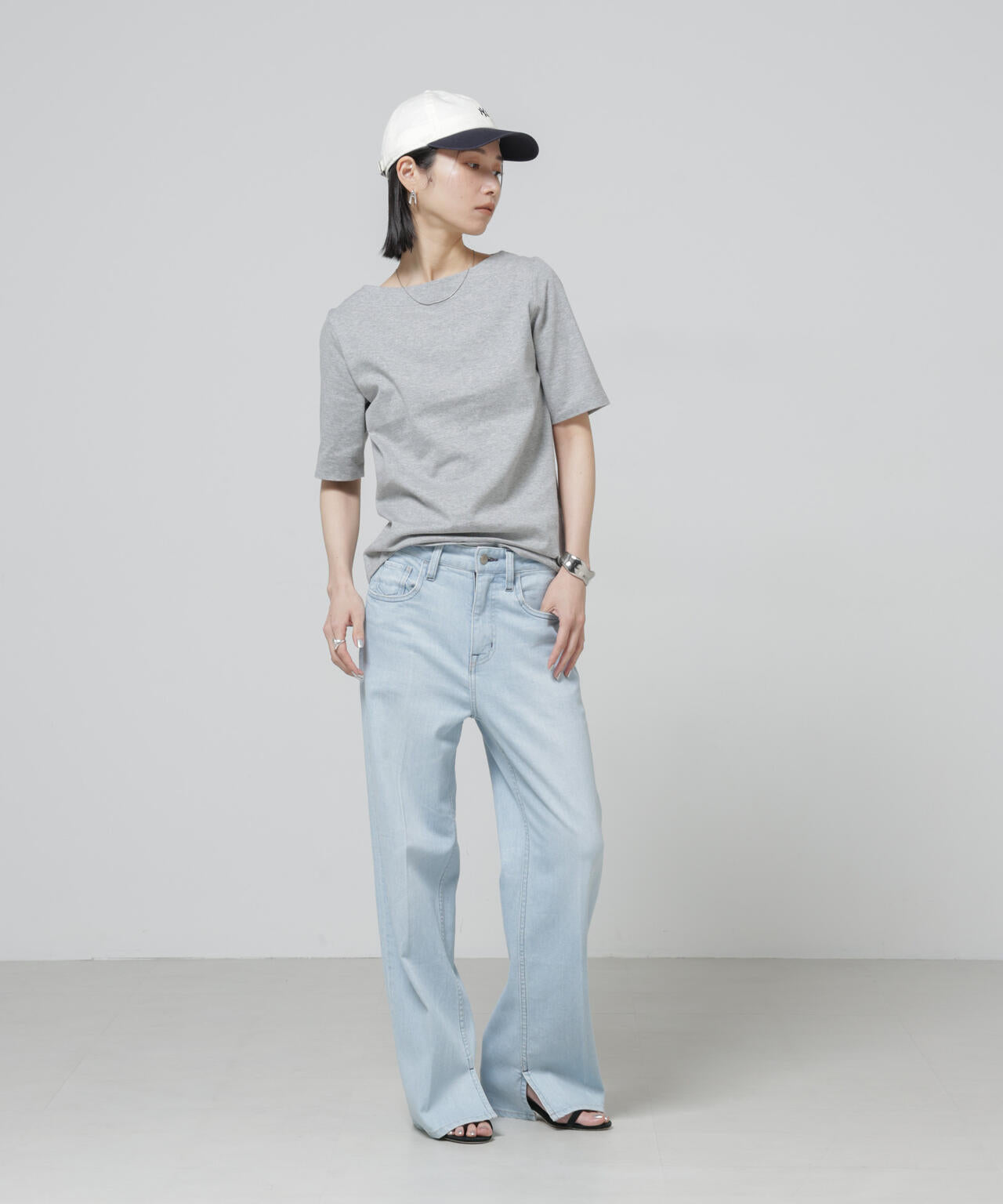 Anti Soaked(R) 汗染み防止ボートネックTシャツ 6696124303