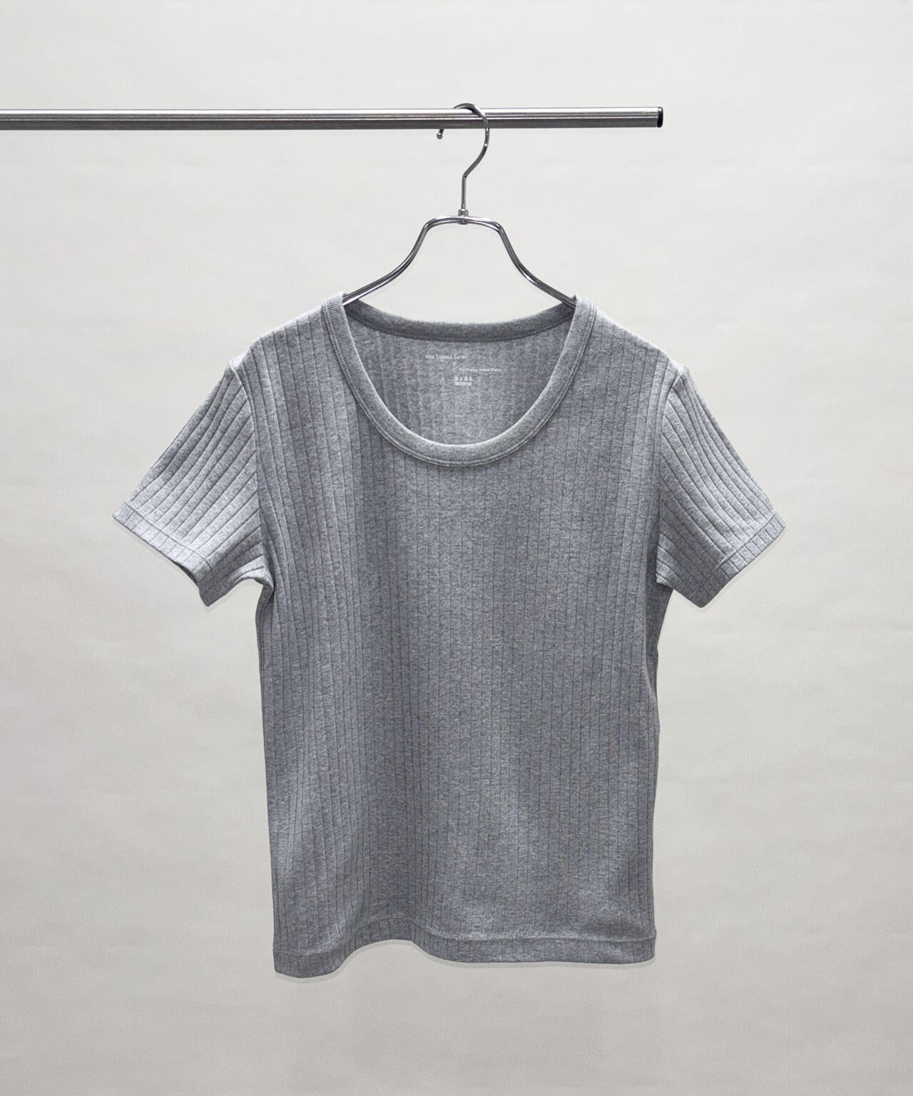 Anti Soaked(R) 汗染み防止コンパクトリブTシャツ 6696124305