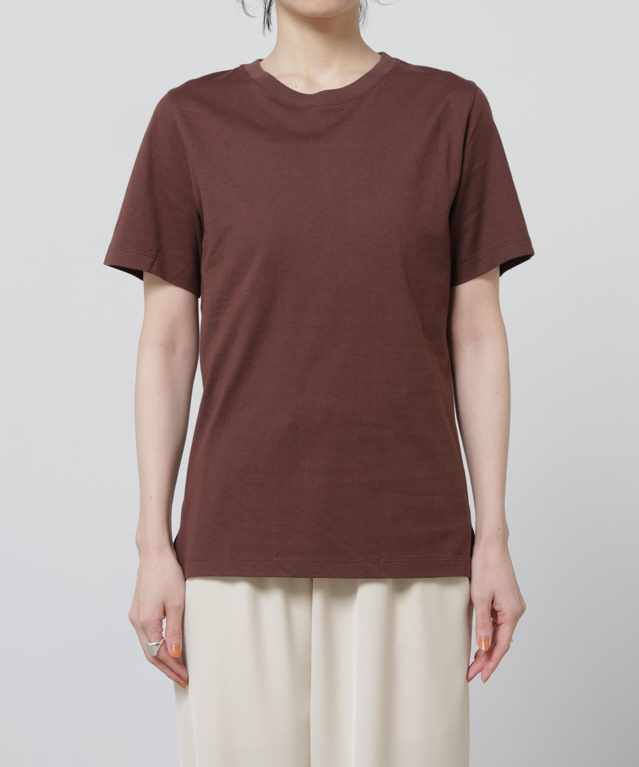 Anti Soaked(R) 汗染み防止 カラフル クルー Tシャツ