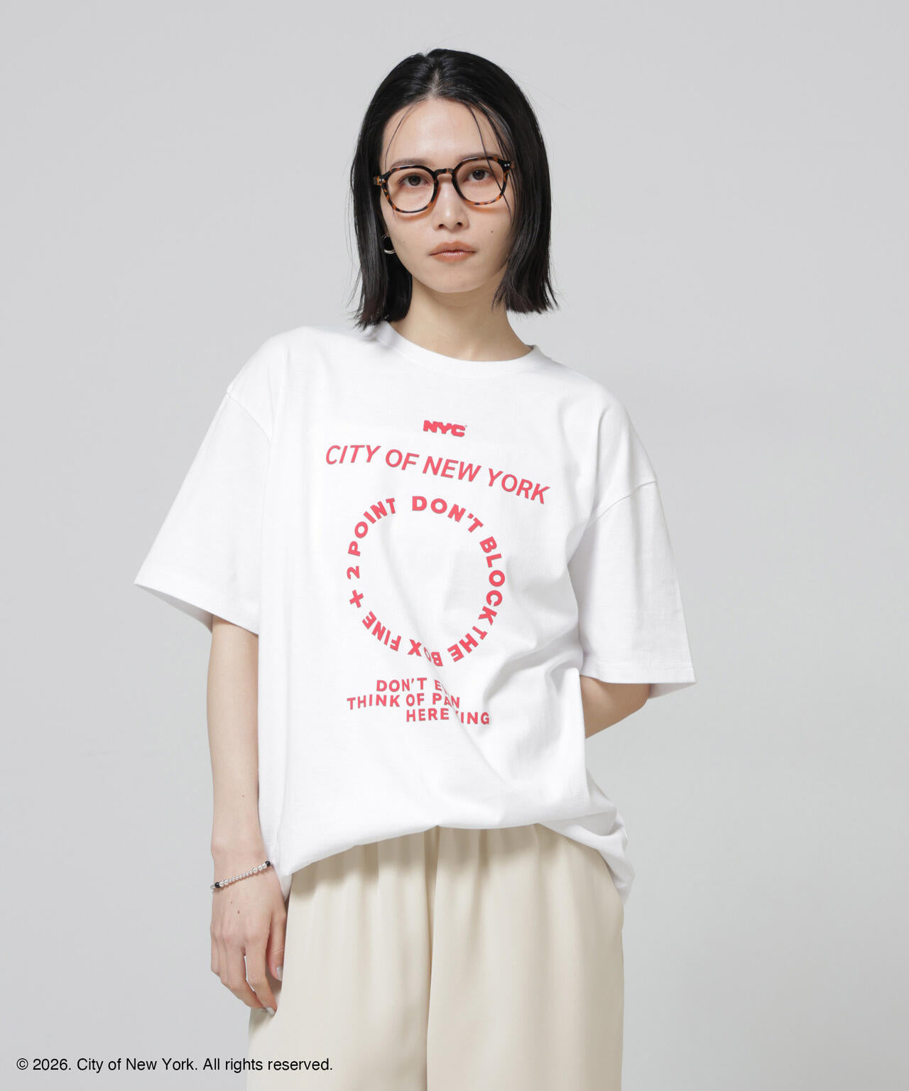 GOOD ROCK SPEED × Anti Soaked (R) 汗染み防止 NYC Tシャツ