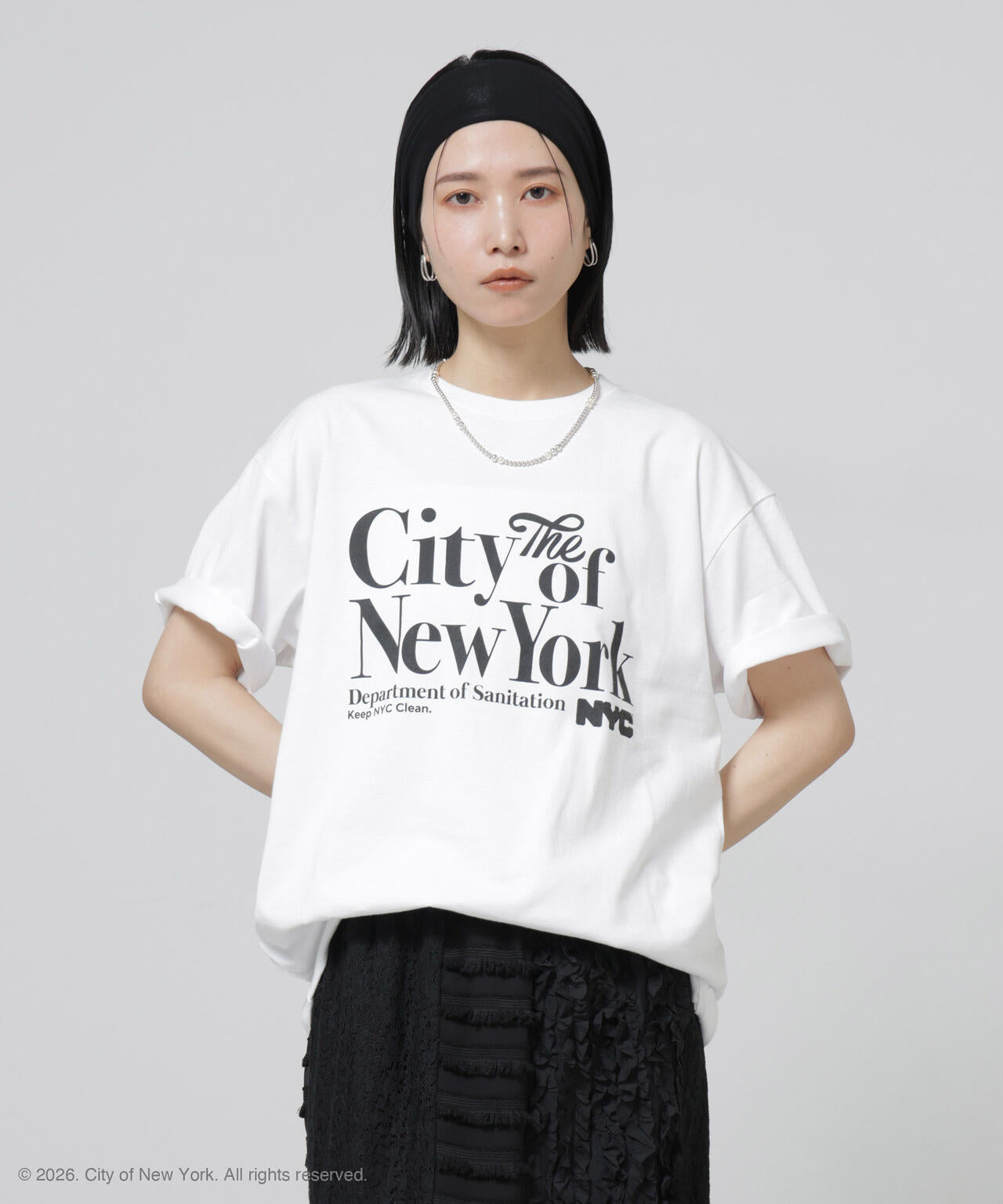 GOOD ROCK SPEED × Anti Soaked (R) 汗染み防止 NYC Tシャツ
