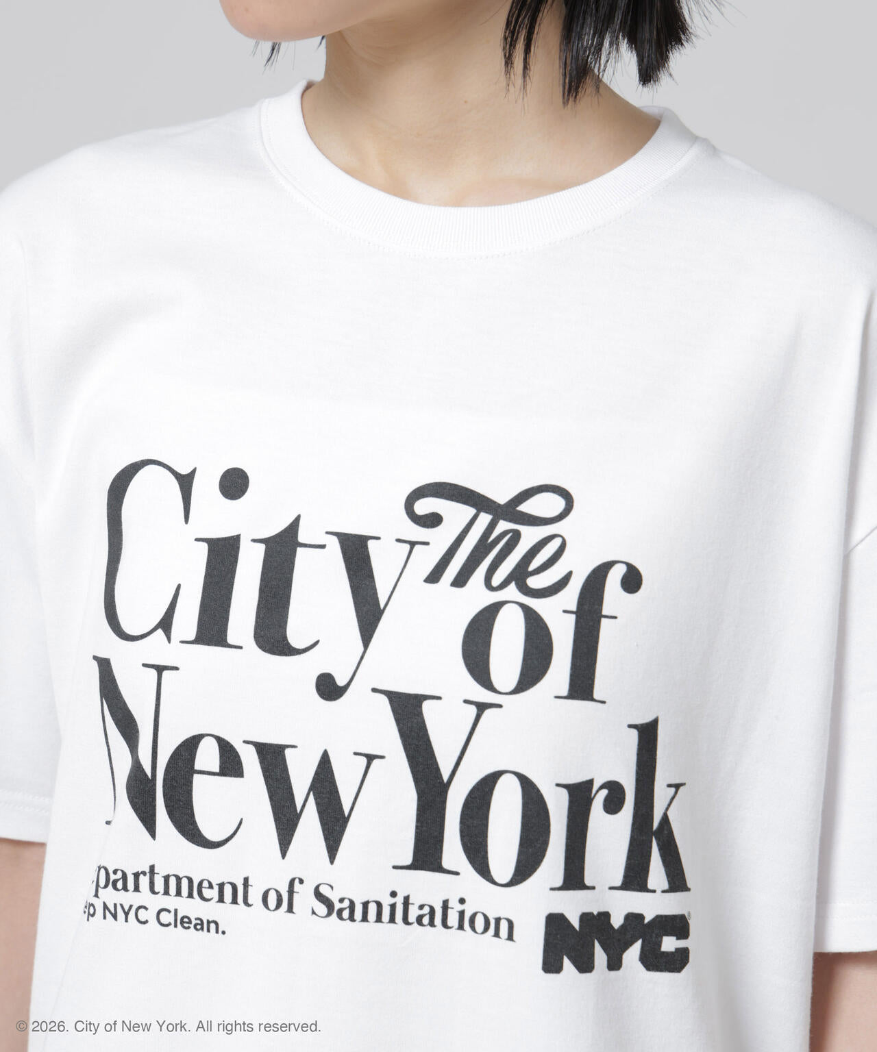 GOOD ROCK SPEED × Anti Soaked (R) 汗染み防止 NYC Tシャツ