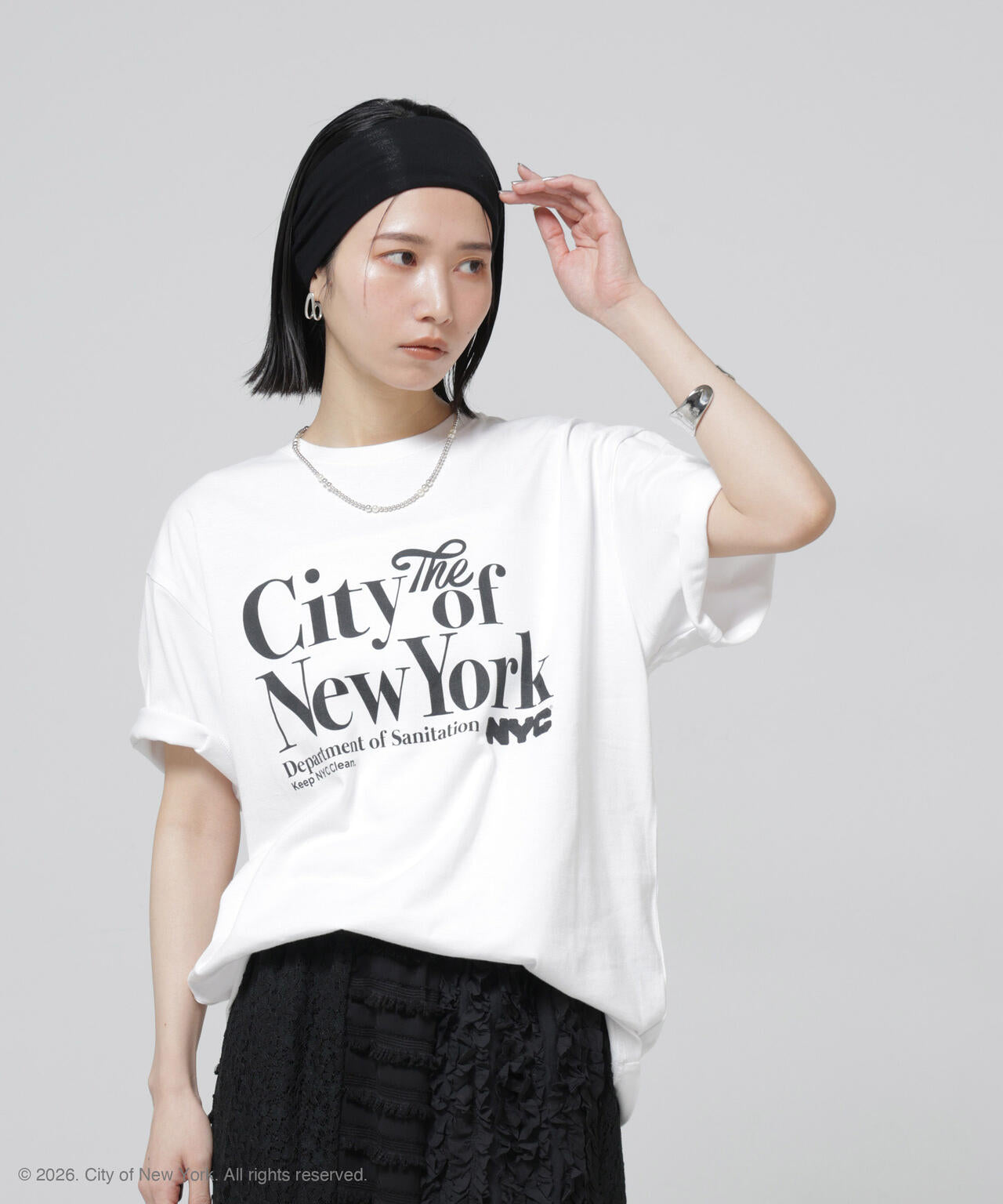GOOD ROCK SPEED × Anti Soaked (R) 汗染み防止 NYC Tシャツ