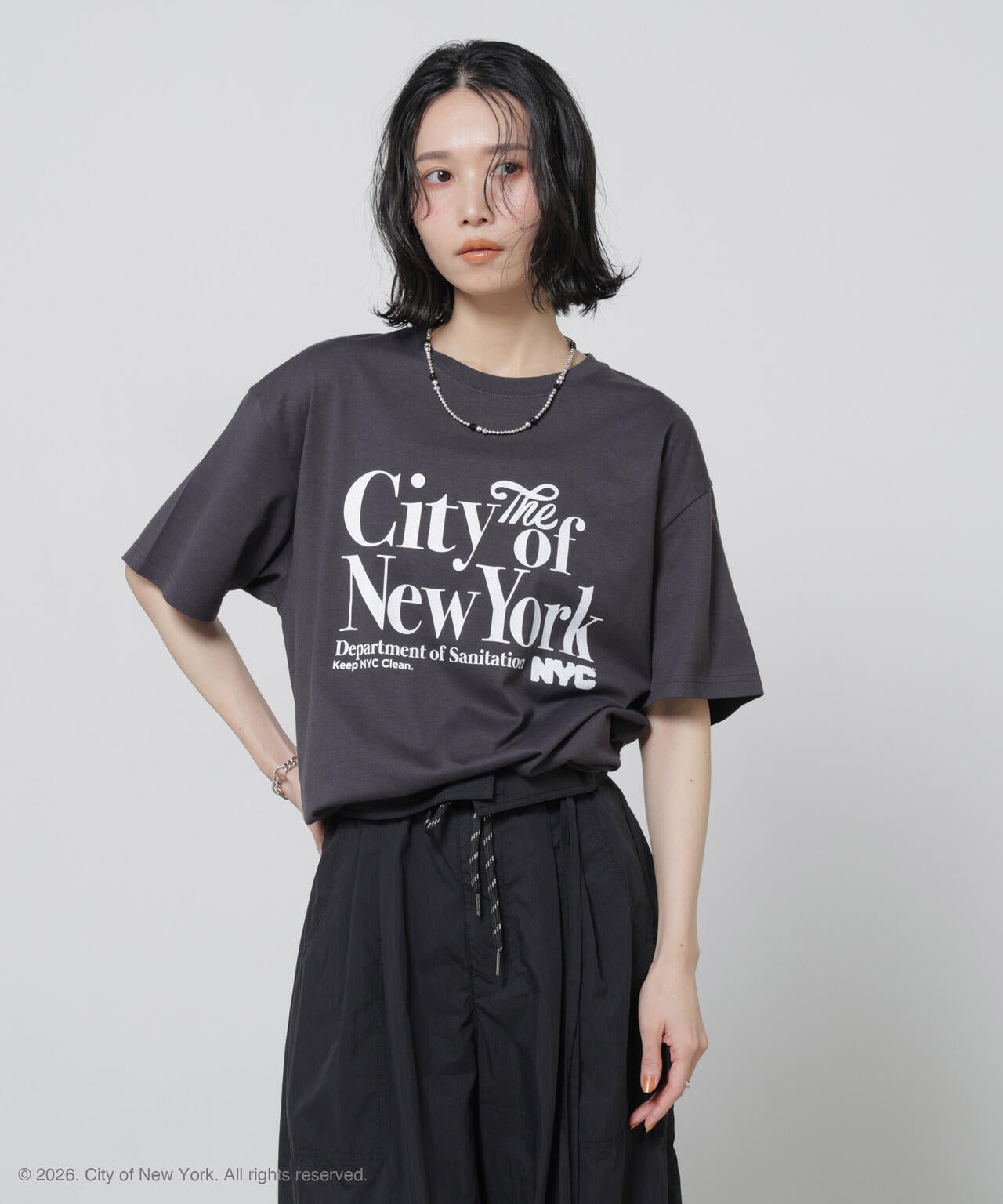 GOOD ROCK SPEED × Anti Soaked (R) 汗染み防止 NYC Tシャツ