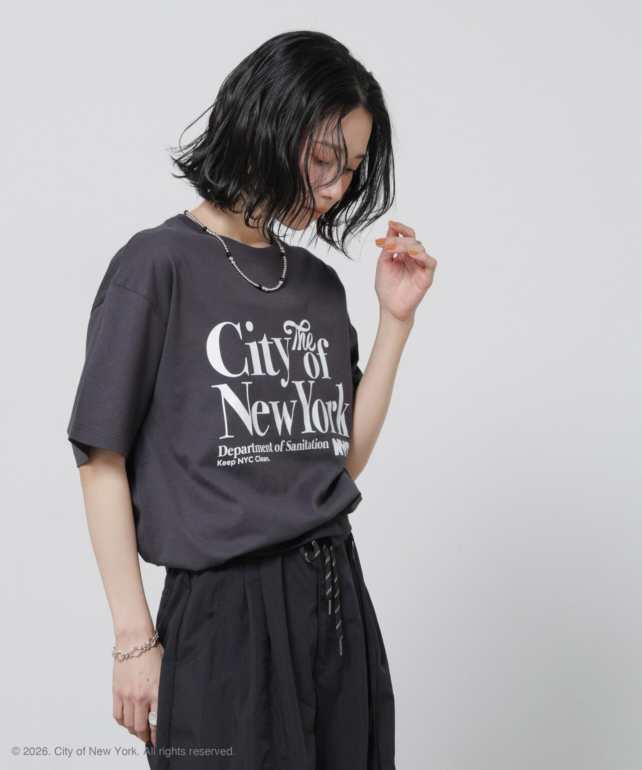 GOOD ROCK SPEED × Anti Soaked (R) 汗染み防止 NYC Tシャツ